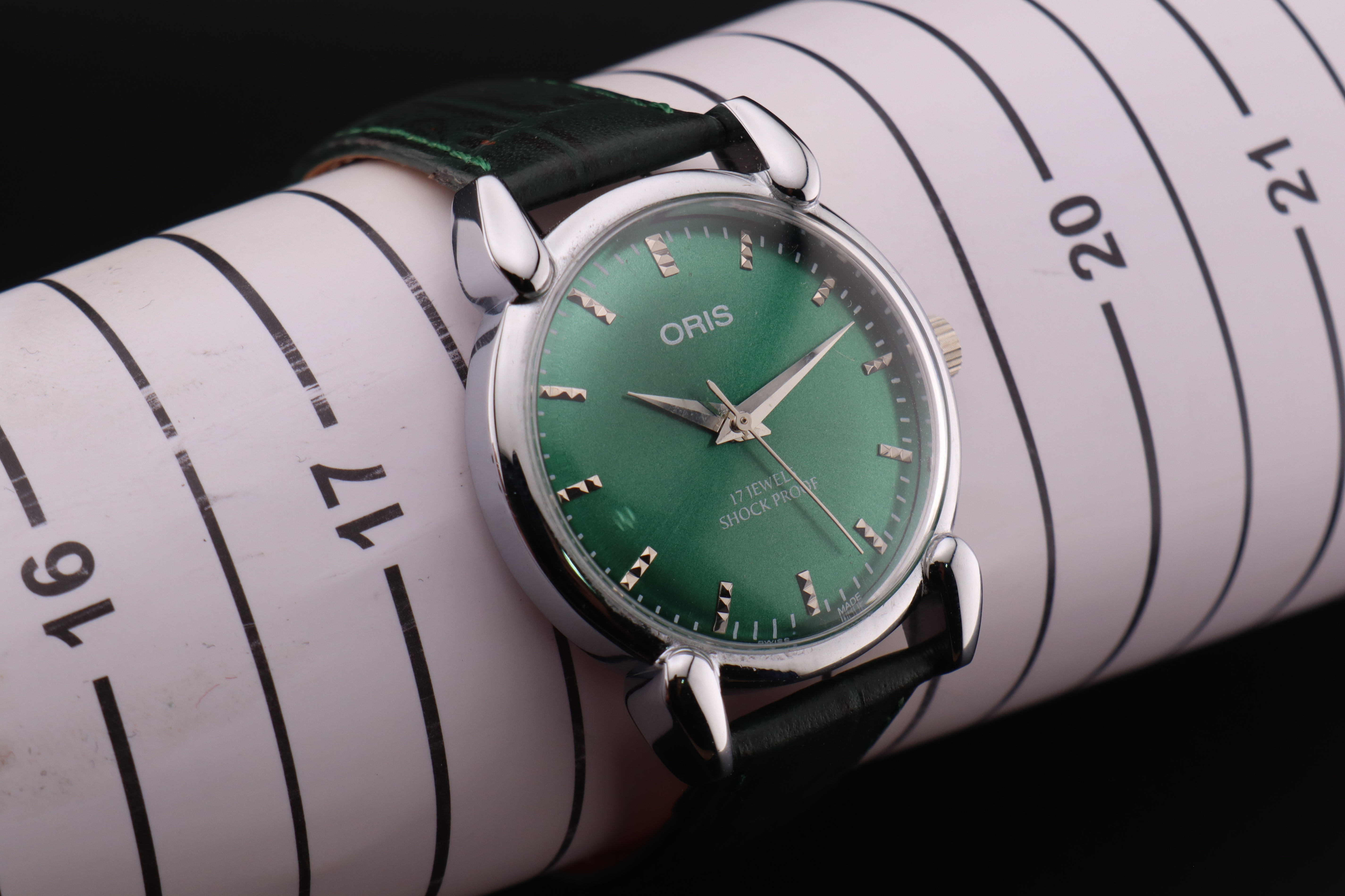 Vintage Oris Swiss ST-96 Hand Wind Mechanical Men's Watch - photo 4