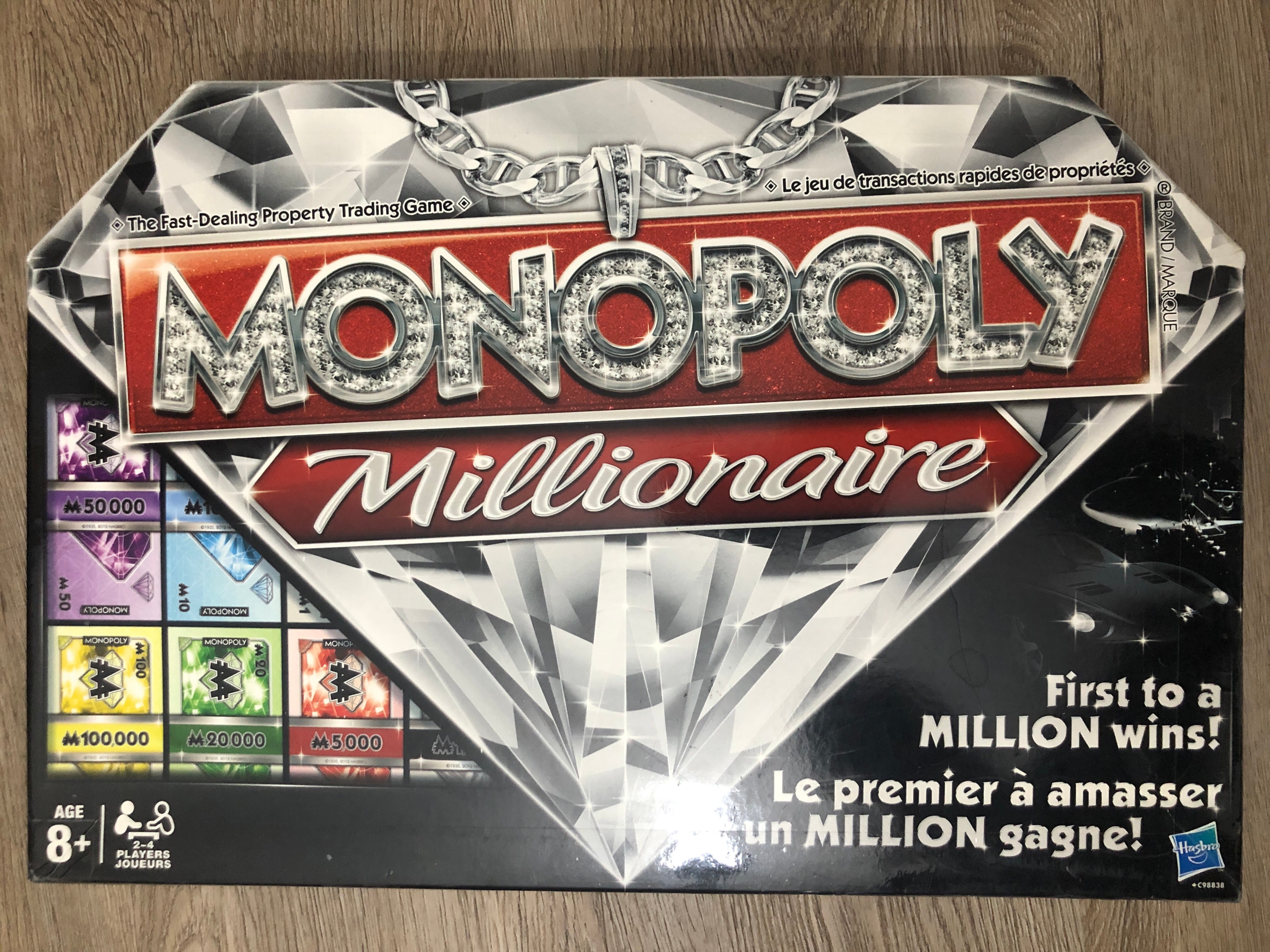 Monopoly Millionaire Board Game – Excellent Condition
