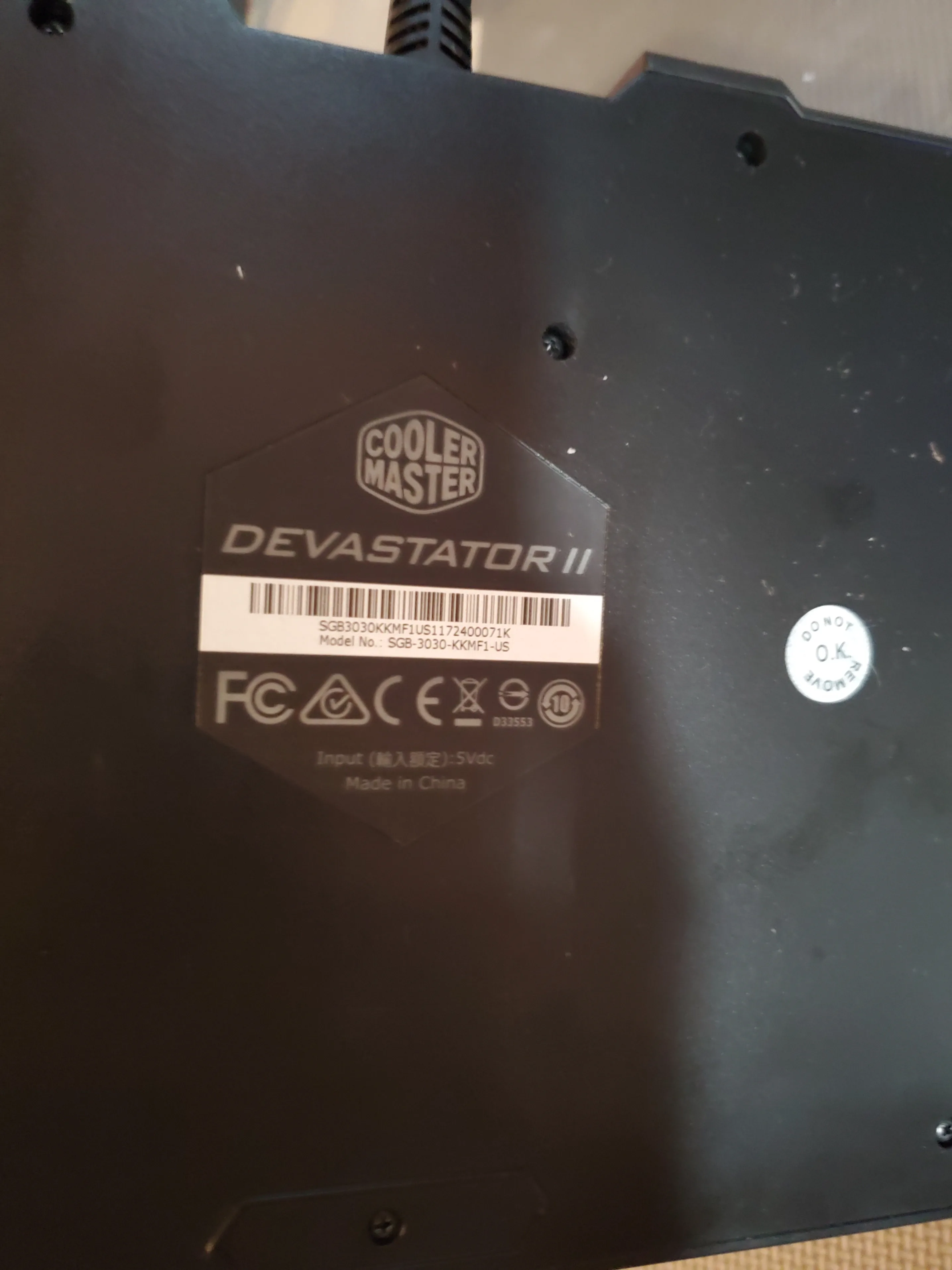 Cooler Master Devastator II - Gaming keyboard and mouse - photo 4