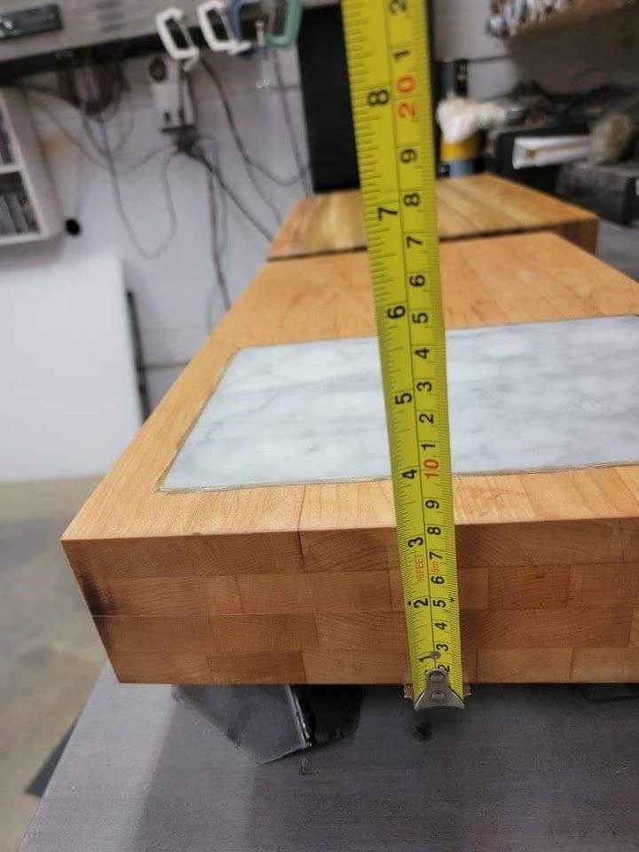 Wood and Marble Cutting Board - photo 4