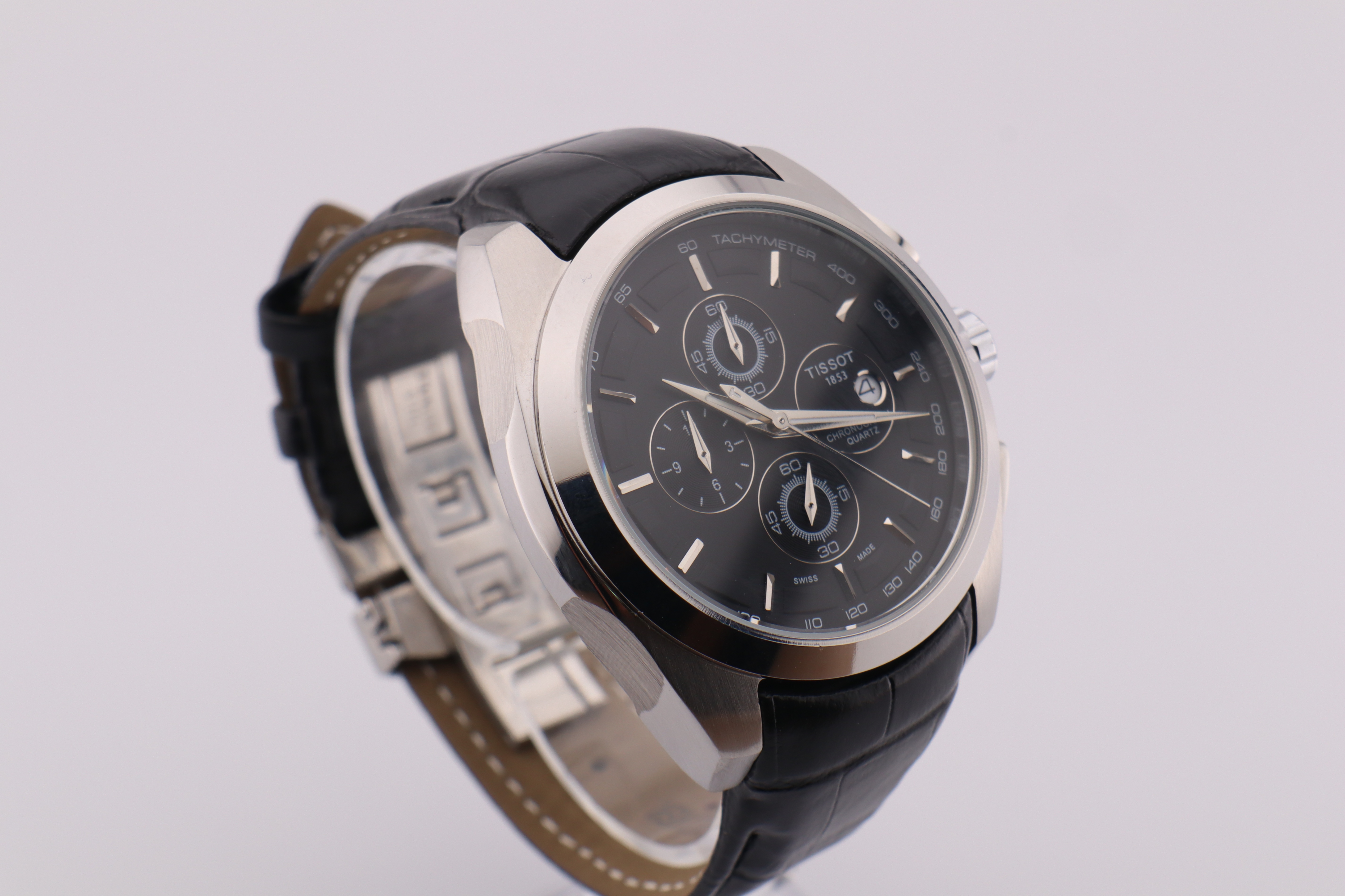 Tissot 1853 Couturier Tachymeter Chronograph Quartz Wrist Watch