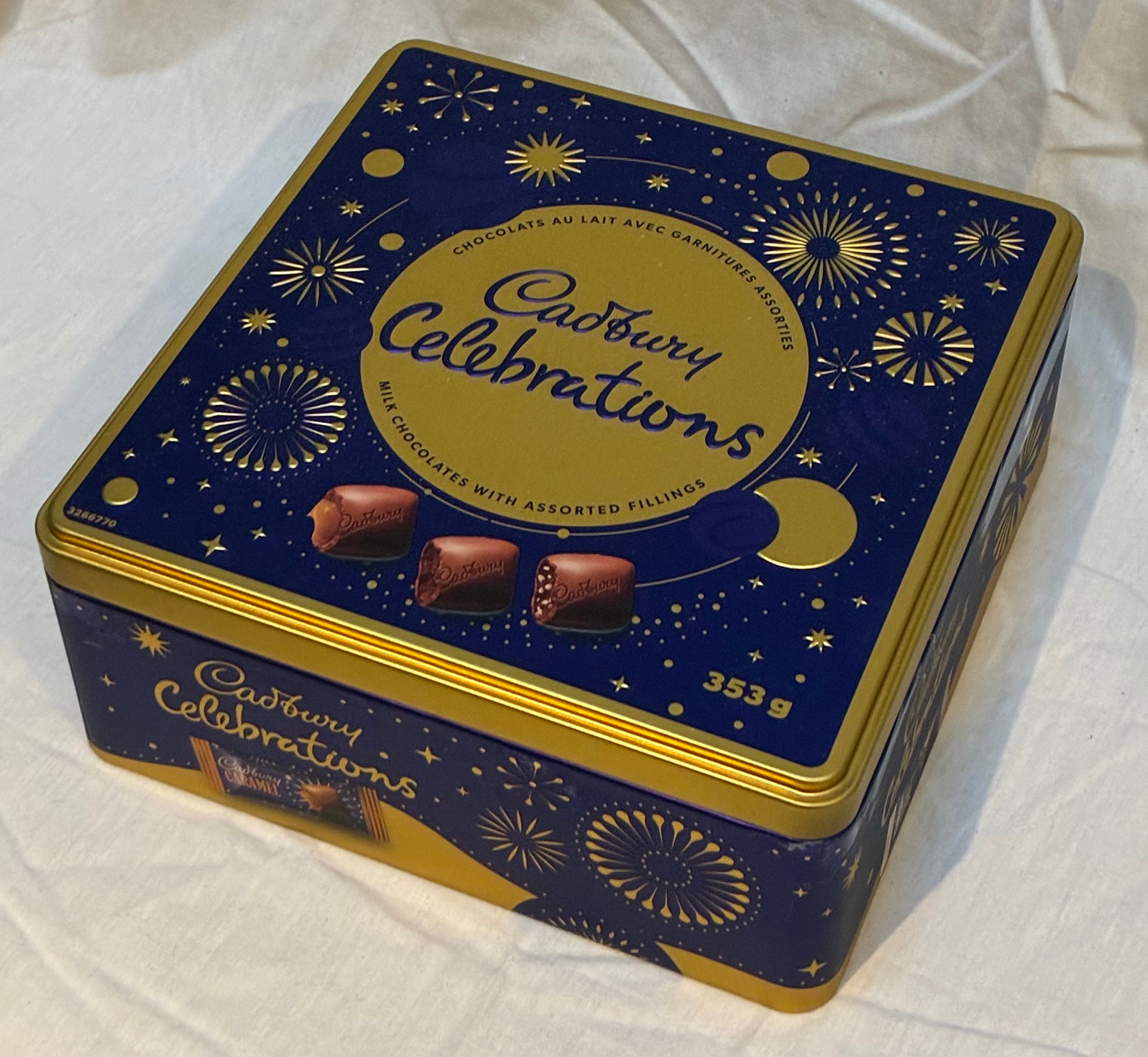 Cadbury Celebrations Empty Tin