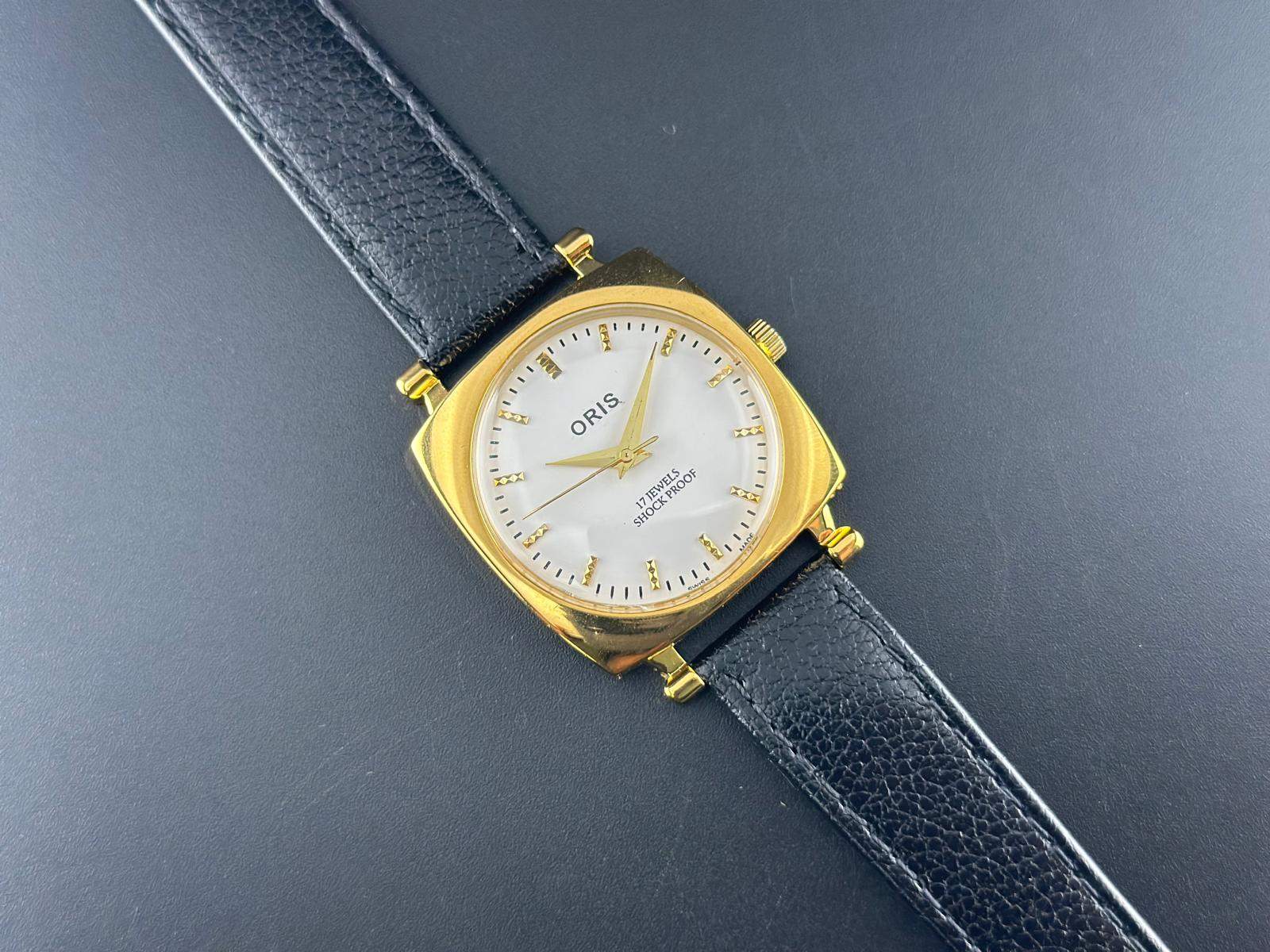 Vintage Oris Swiss ST-96 Hand Wind Mechanical Men's Watch - photo 5