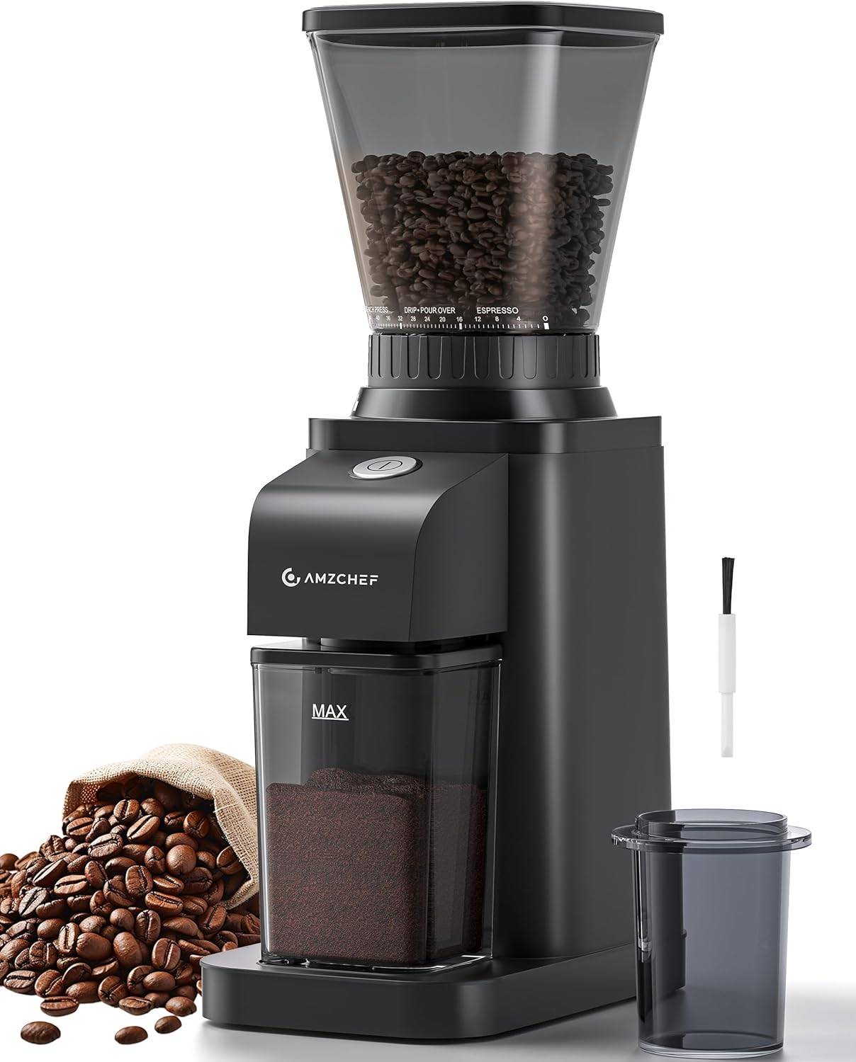 AMZCHEF Coffee Grinder