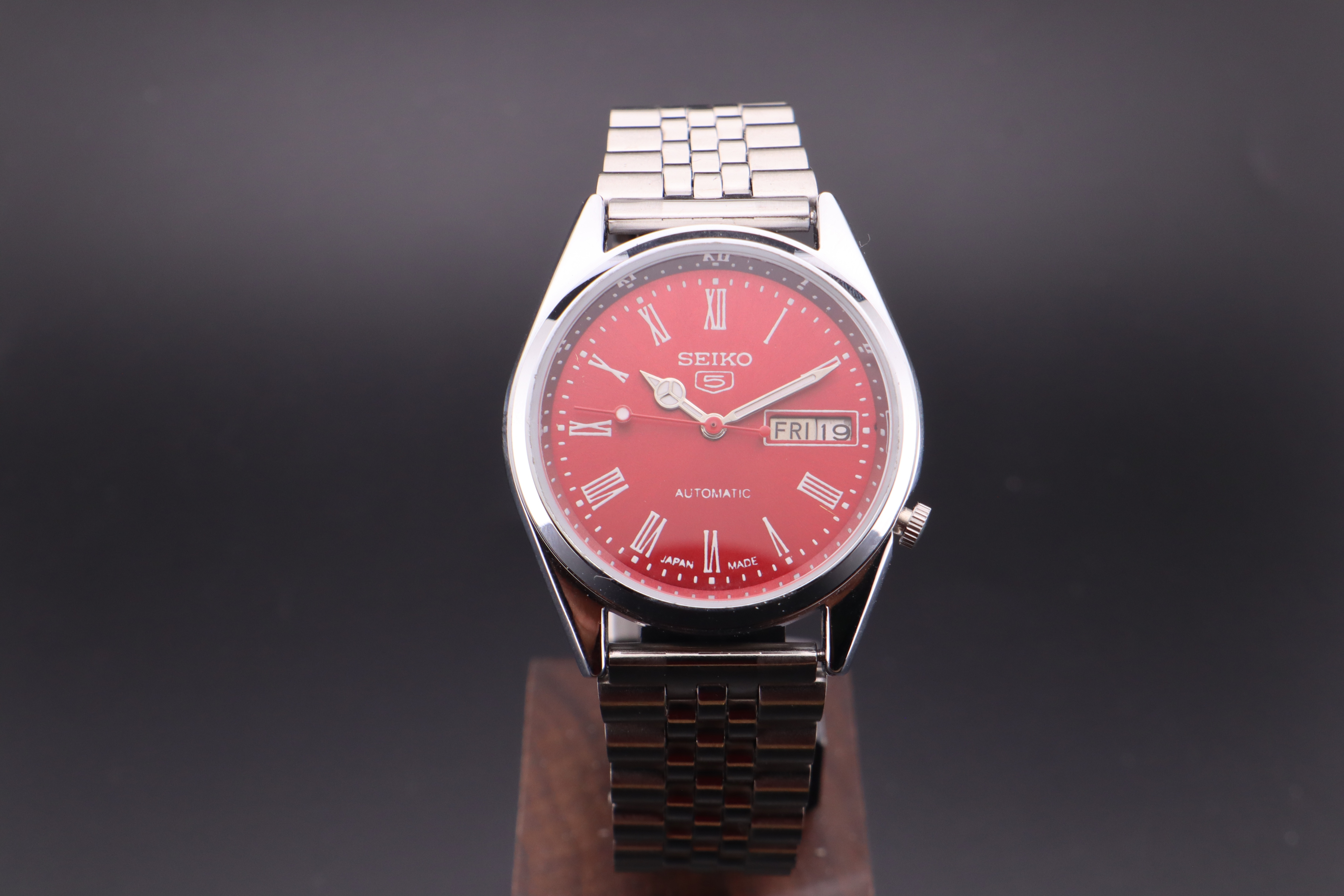 Vintage Seiko 5 Automatic 6309A Men's  Watch D&D- Japan Made - photo 2