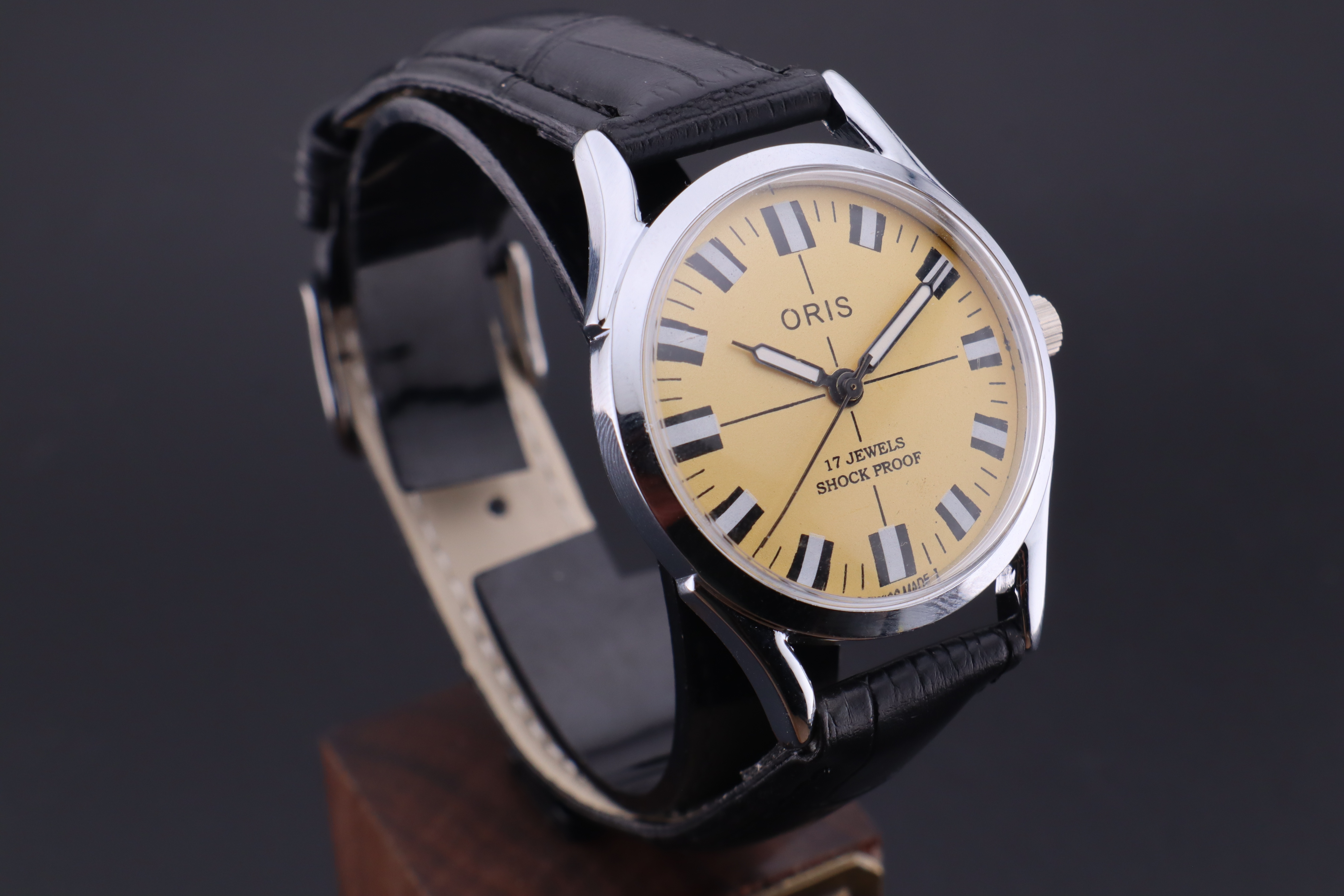 Vintage Oris Swiss ST-96 Hand Wind Mechanical Men's Watch