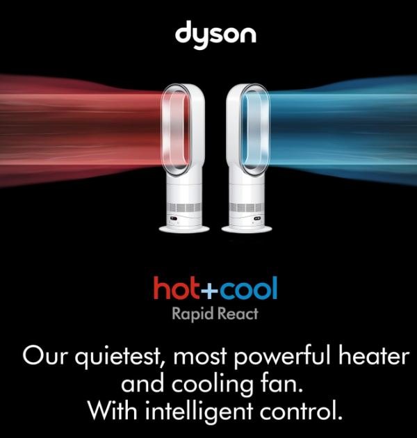Dyson Hot+CoolTM HF1 Rapid React heater fan (White/Silver) - photo 2