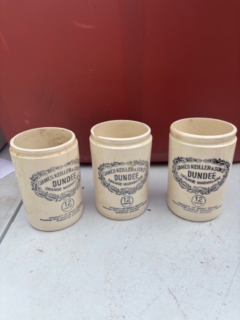 James Keiller & Sons Dundee Orange Marmalade Jars (Set of 3)