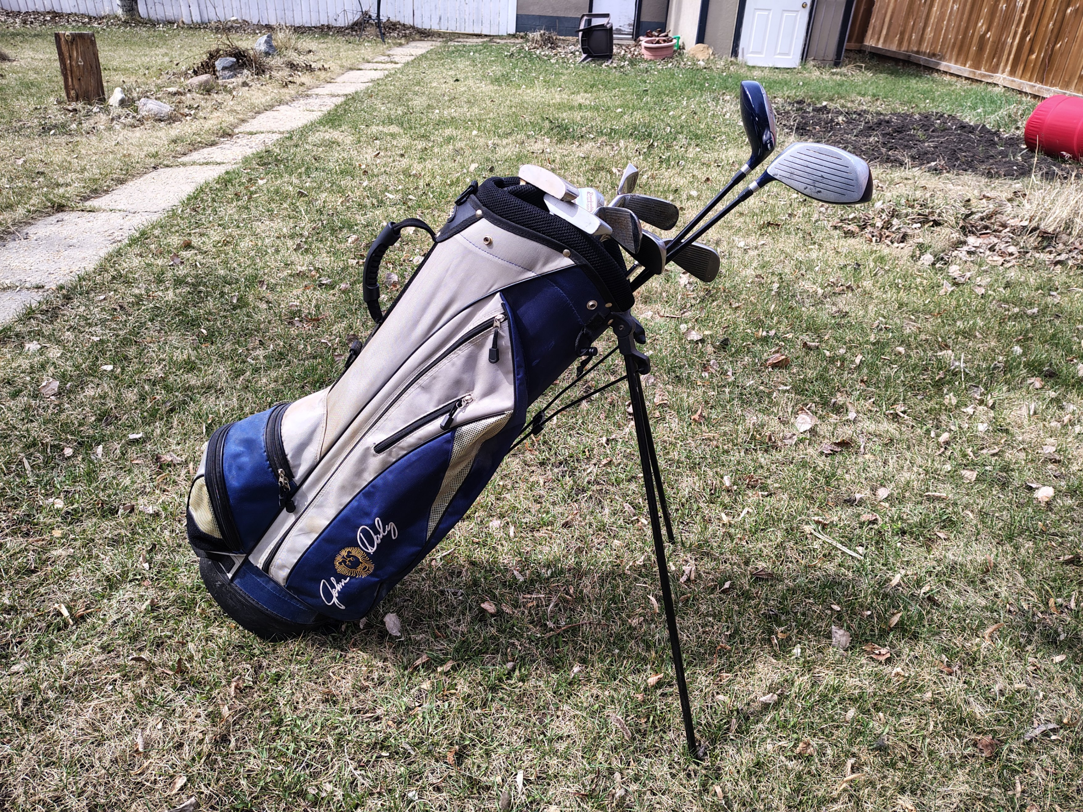 Golf Clubs & Bag Bundle - incl Gold Plated Putter
