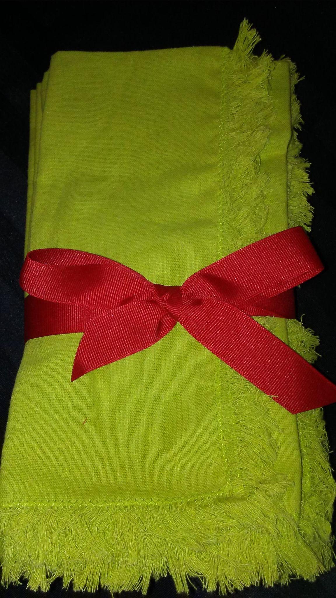 Green Cloth Napkins (New)