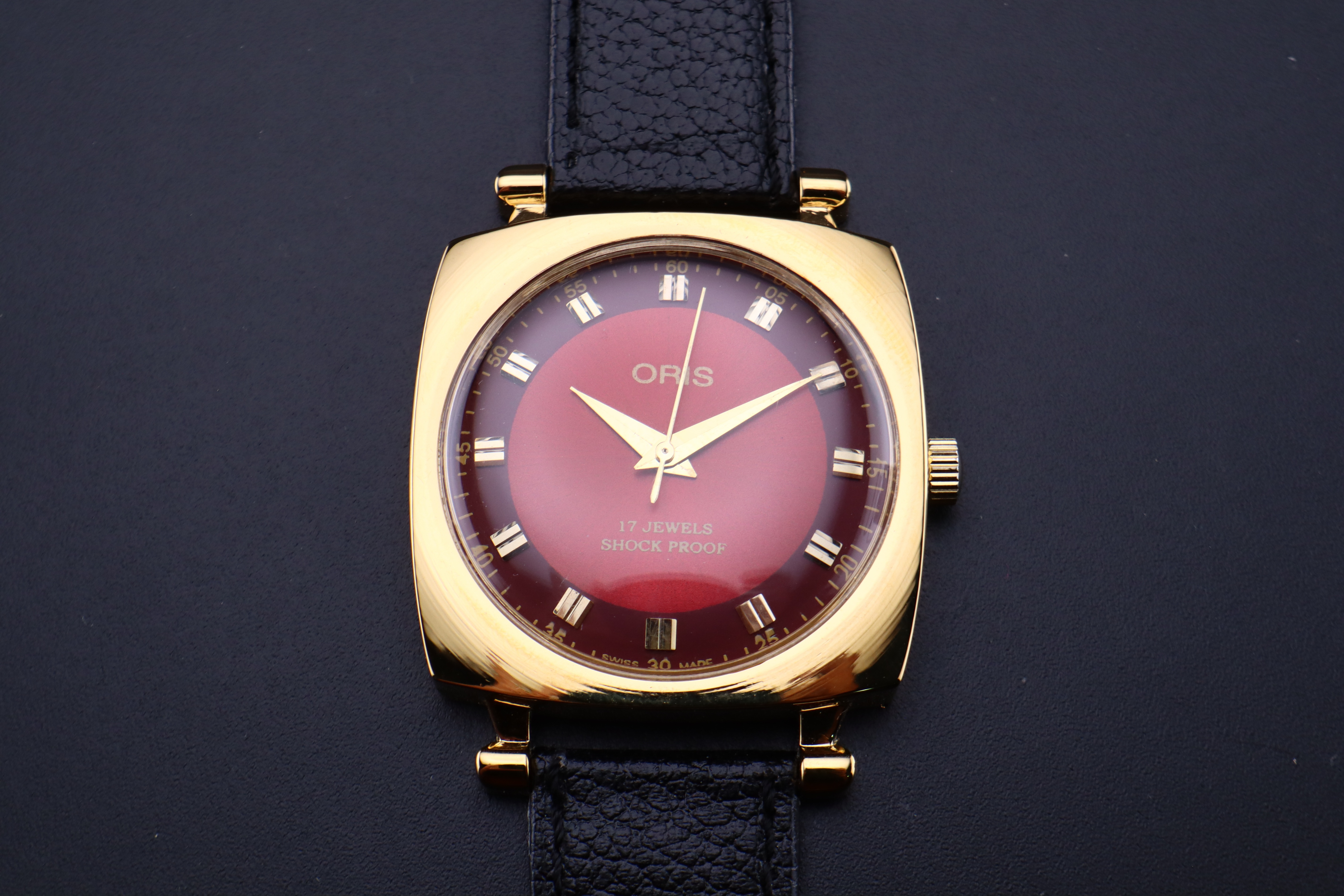 Vintage Oris Swiss ST-96 Hand Wind Mechanical Men's Watch - photo 4