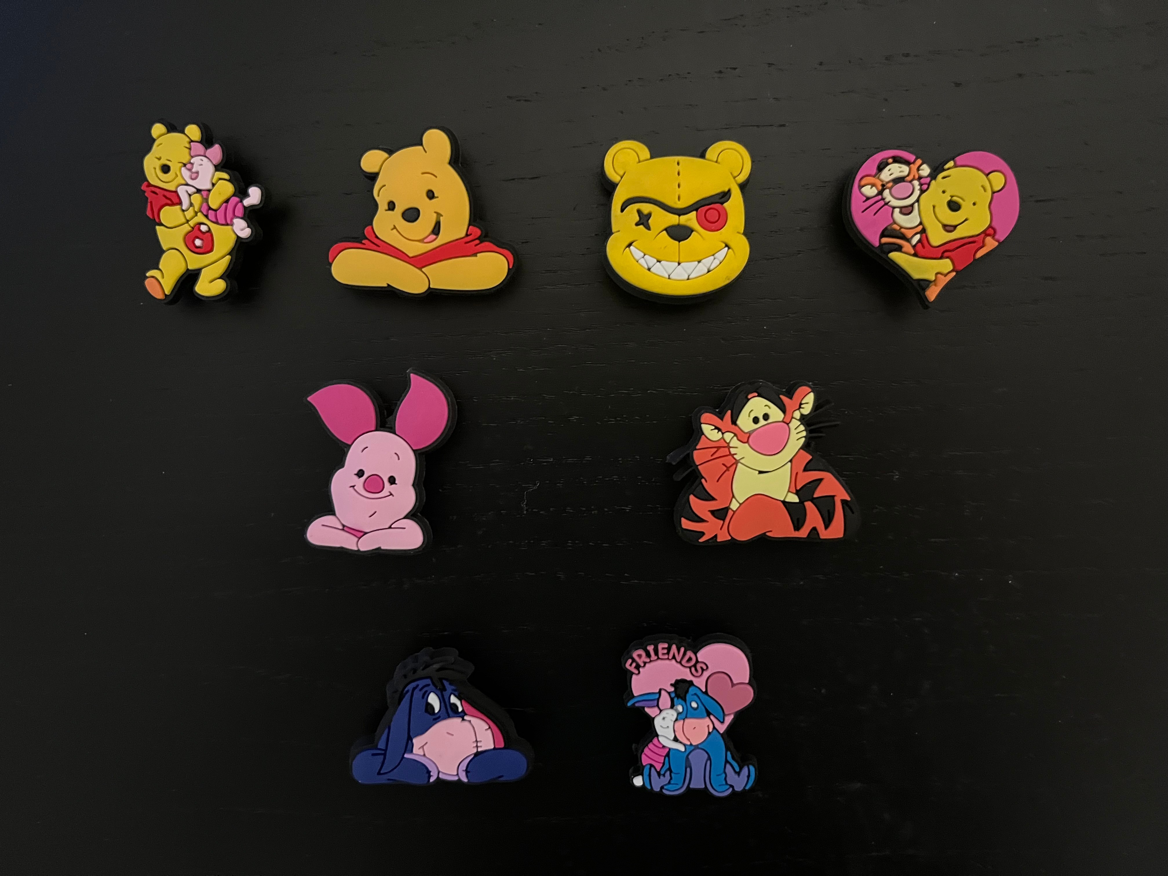 Winnie the Pooh Crocs Charms / Jibbits