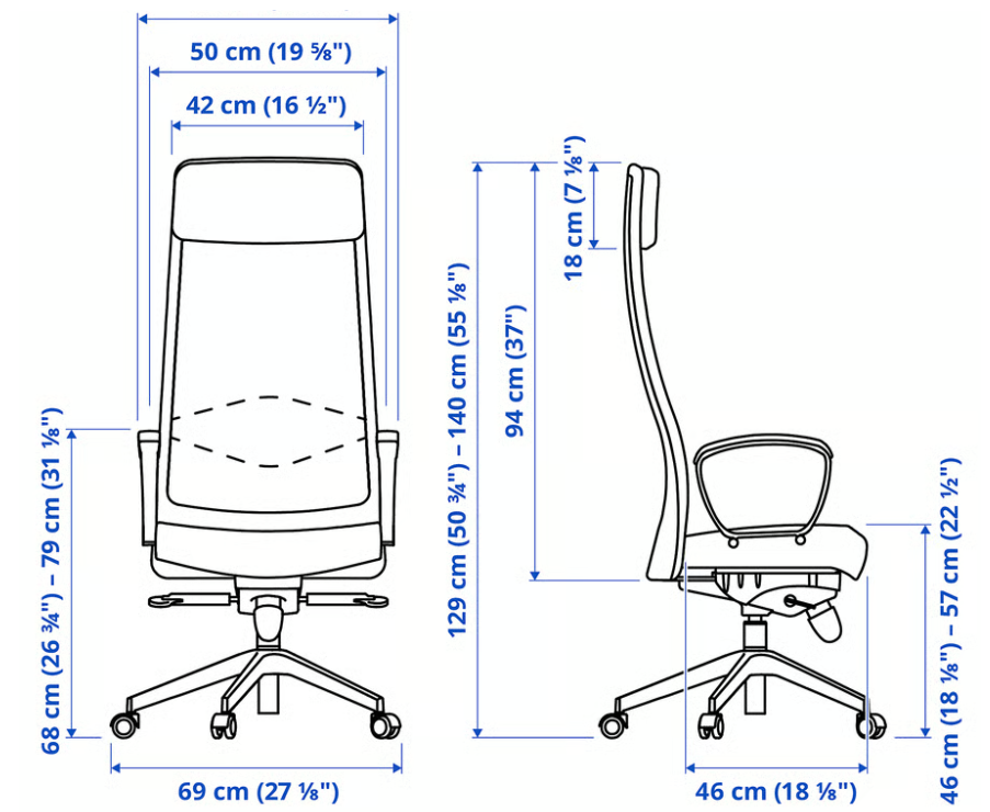 IKEA MARKUS Office Chair - photo 2