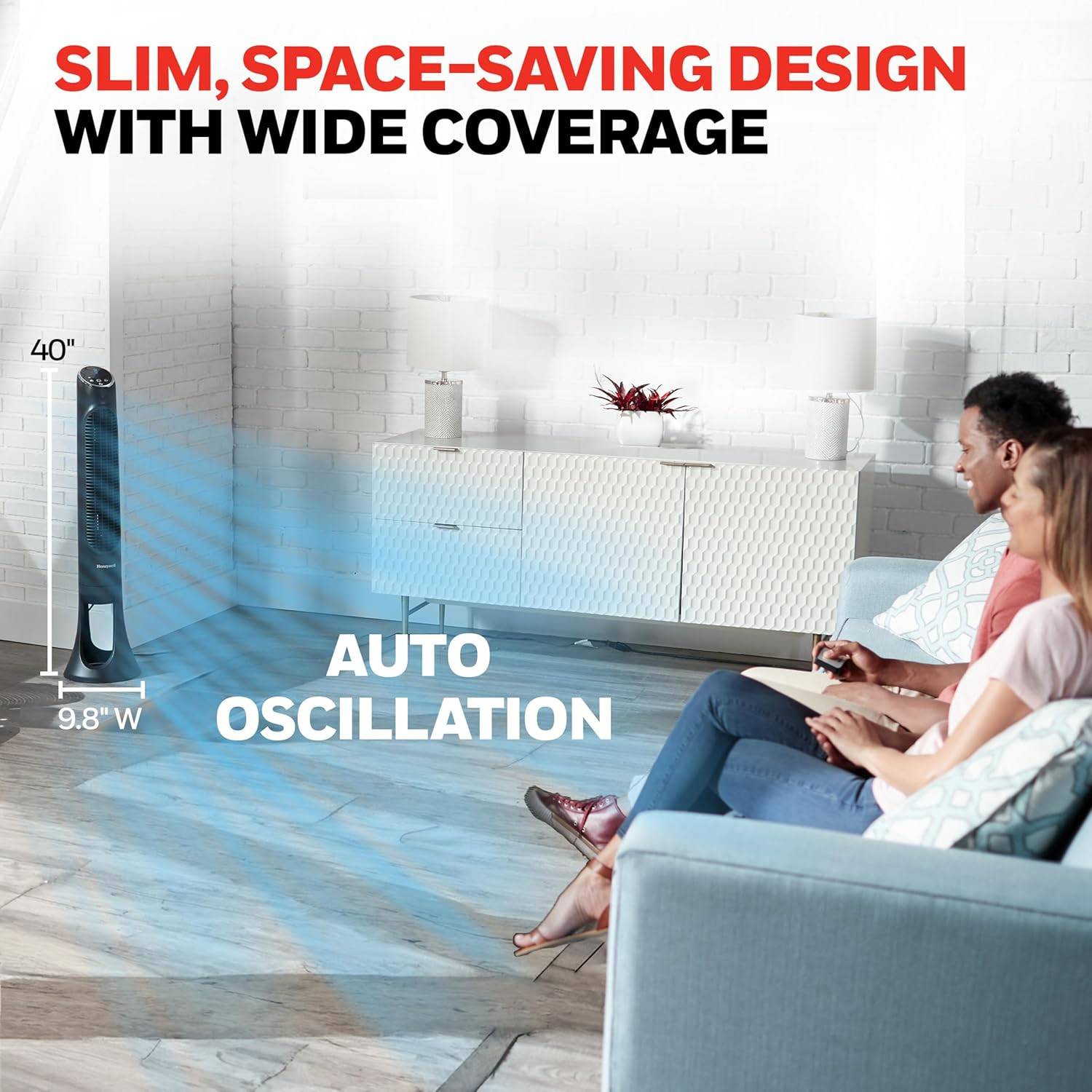 Honeywell QuietSet 5 Tower Fan - photo 4