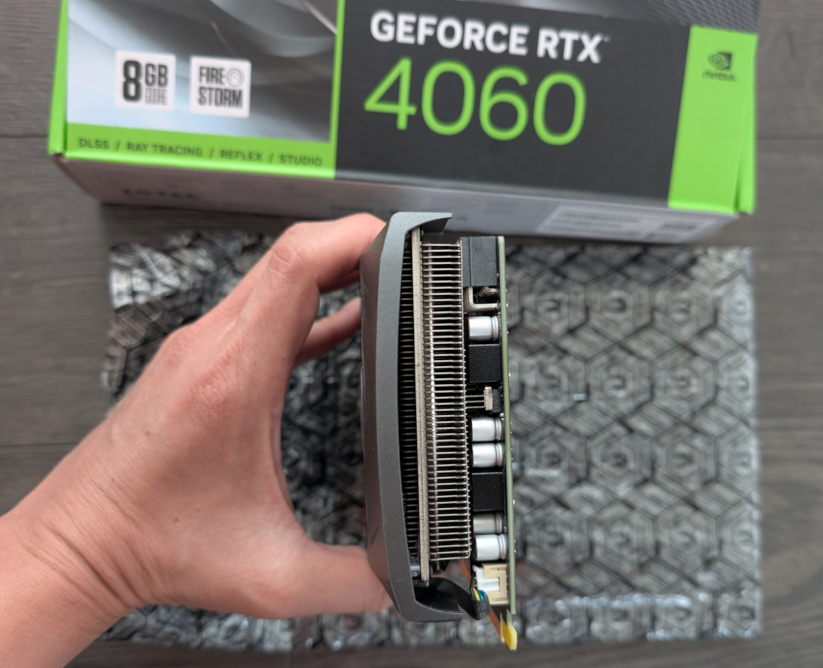 Zotac NVIDIA GeForce RTX 4060 8GB Solo (single fan) - photo 4