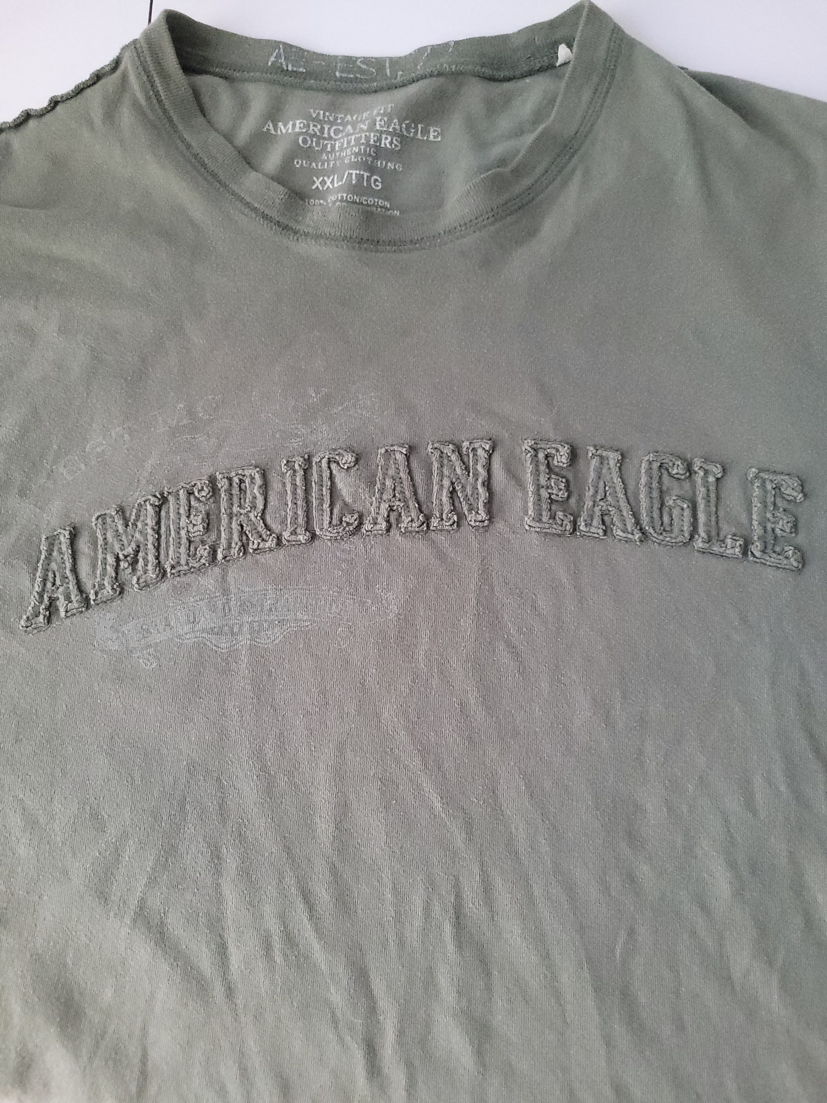 American Eagle Outfitters Mens Vintage Fit Graphic Tee Green XXL - photo 3