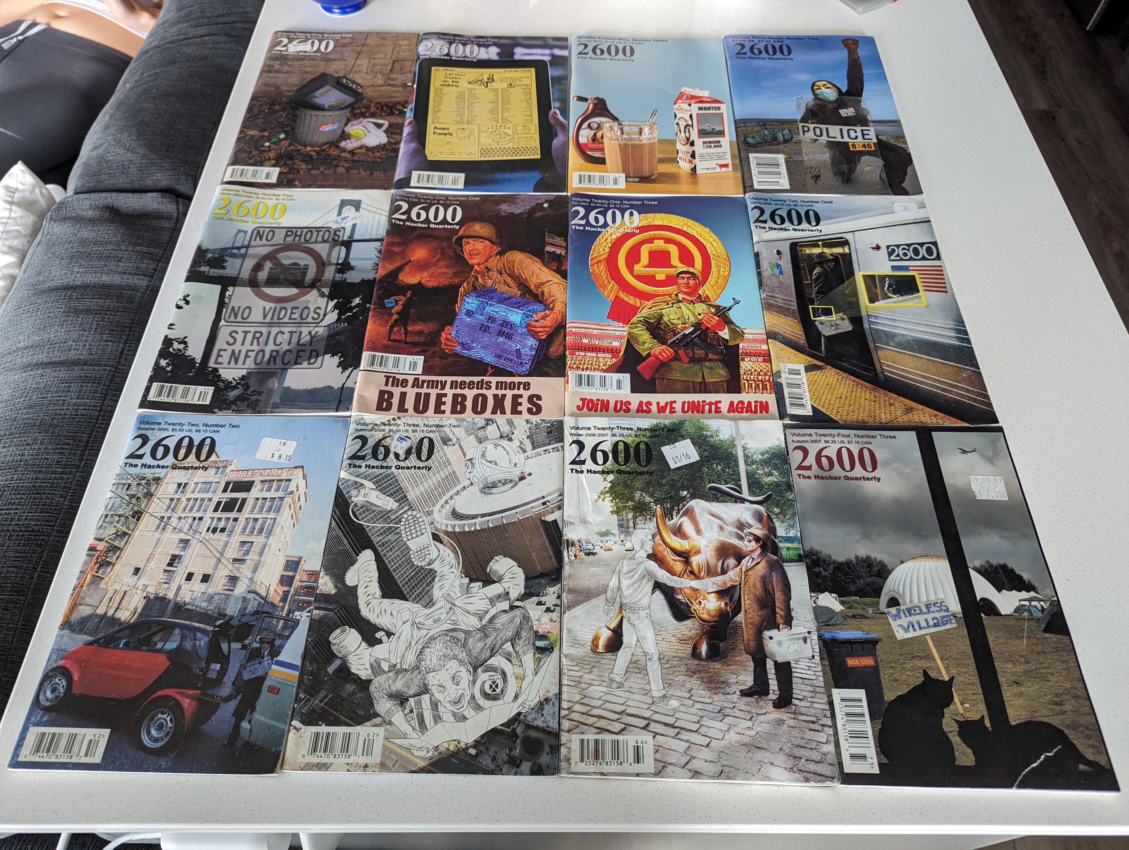 Various 2600 The Hacker Quarterly Magazines