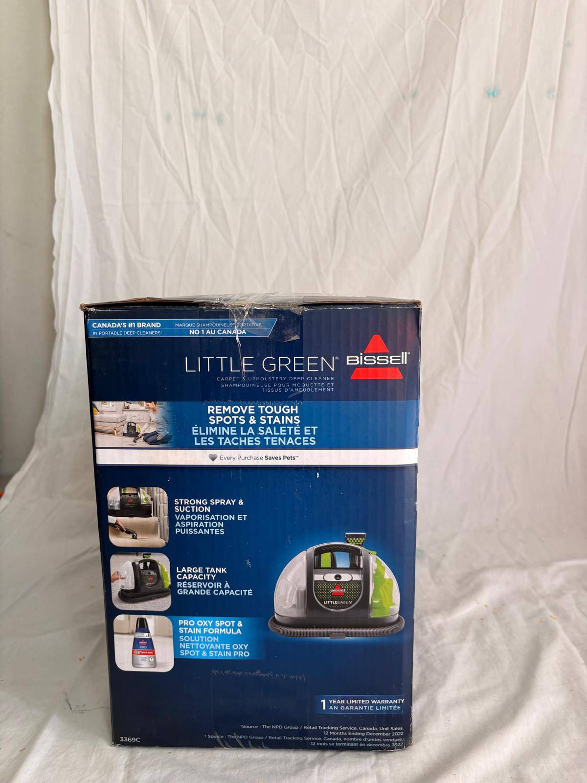 BISSELL Little Green Portable Carpet Cleaner - photo 3