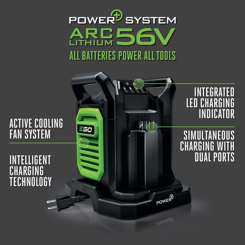 Brand New EGO Power+ 56V CH2800D Dual Port Charger - photo 3