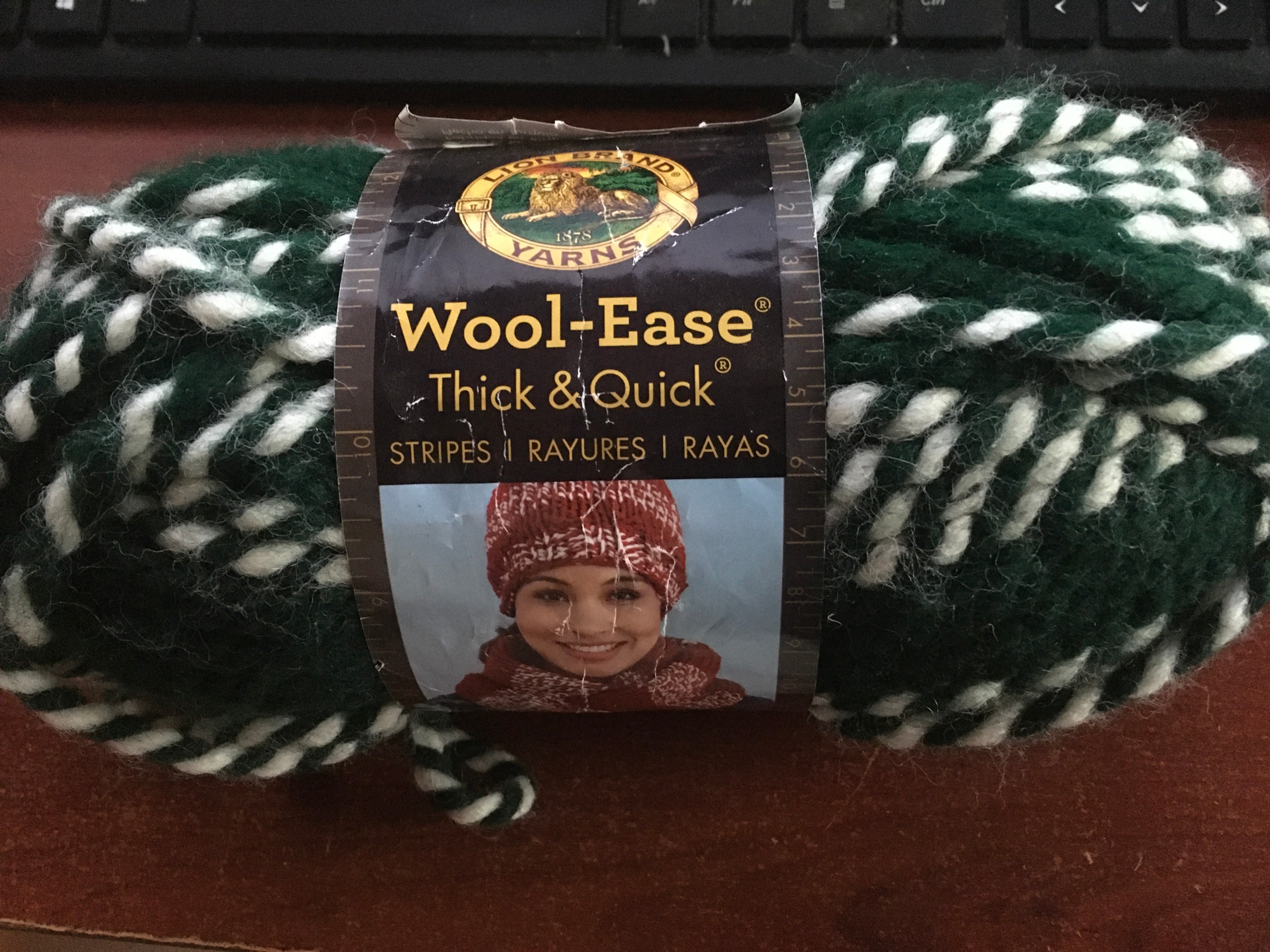 Lion Brand Wool-Ease Thick & Quick Stripes Yarn
