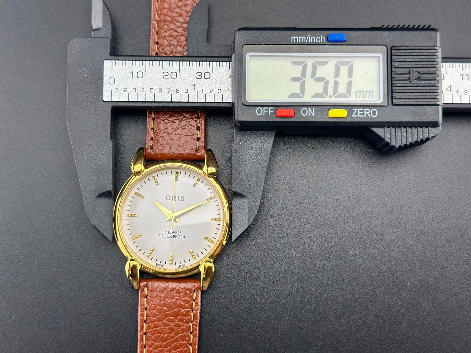 Vintage Oris Swiss ST-96 Hand Wind Mechanical Men's Watch - photo 5
