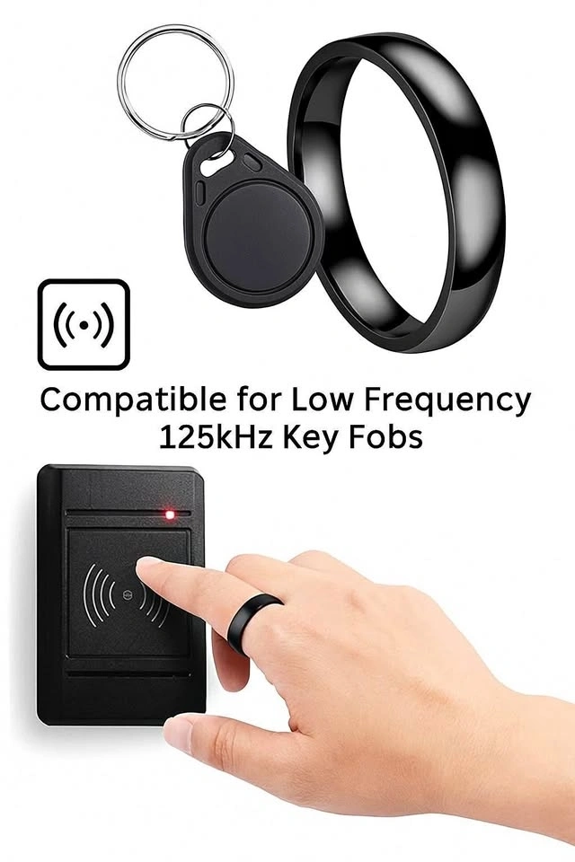 🔥Wearable Black Condo Ring 💍