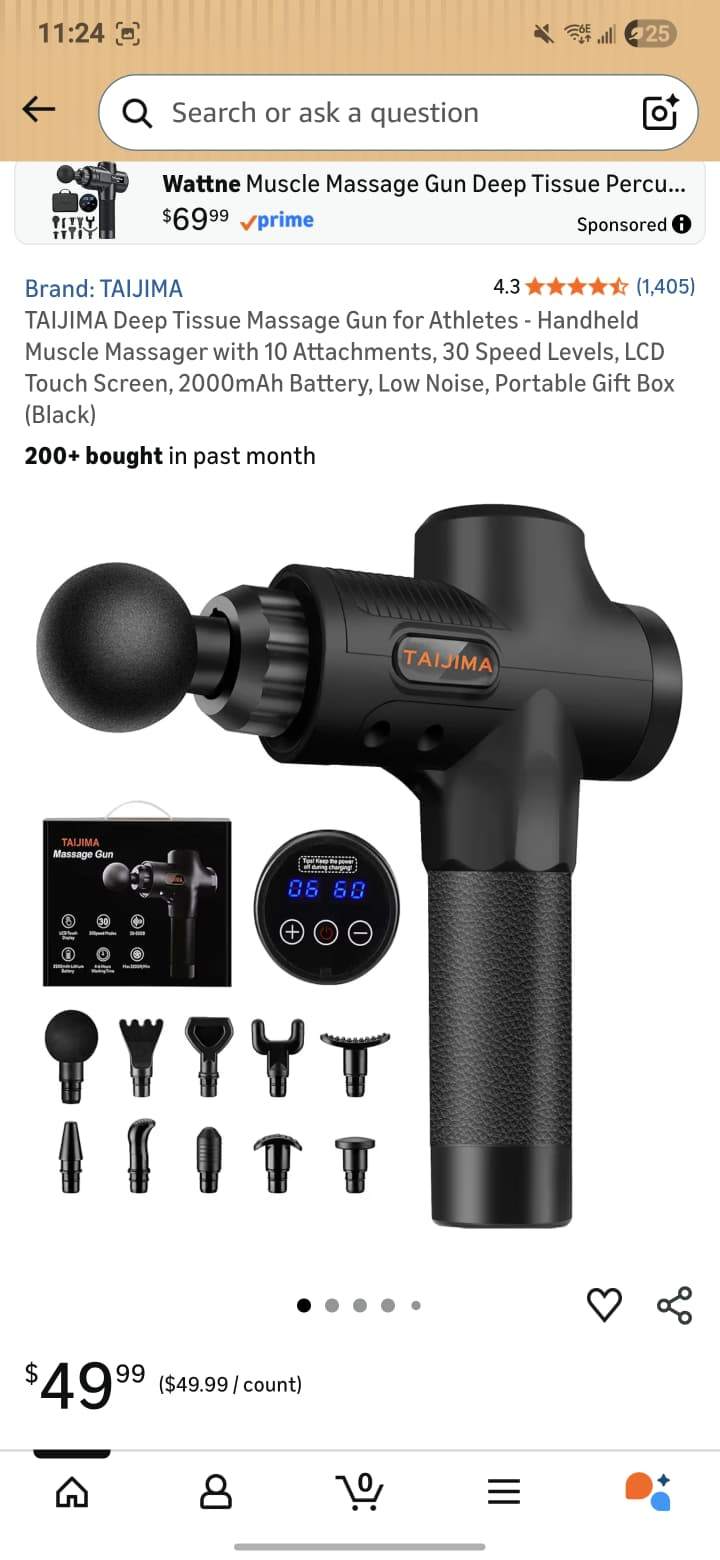 Brand New | TAIJIMA Deep Tissue Massage Gun