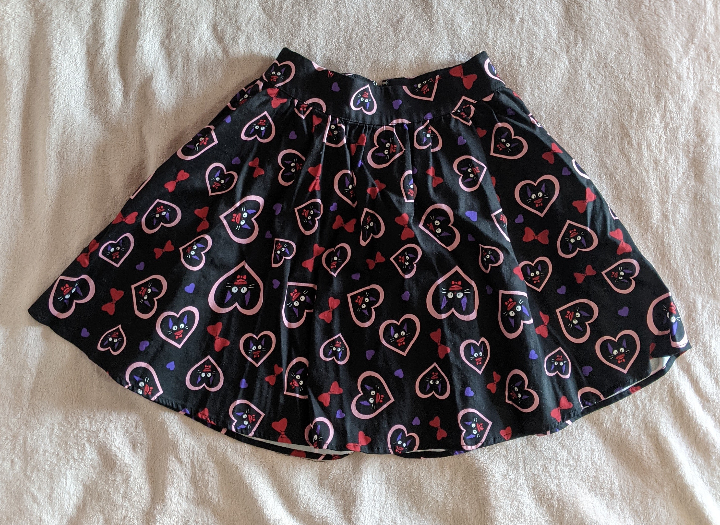 Kiki's Delivery Service Jiji Hearts & Bow Skirt