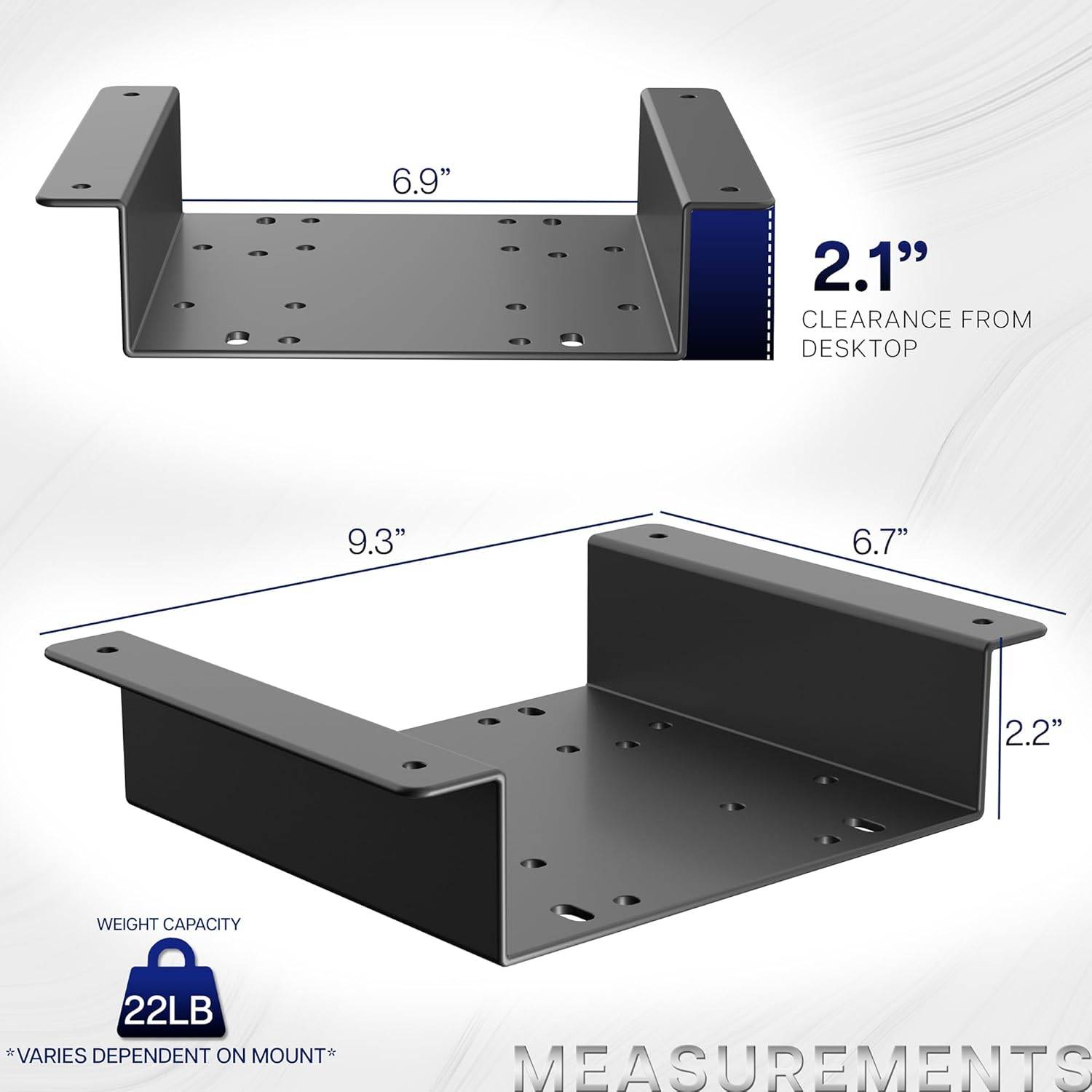 New VIVO Under Desk Spacer Holder