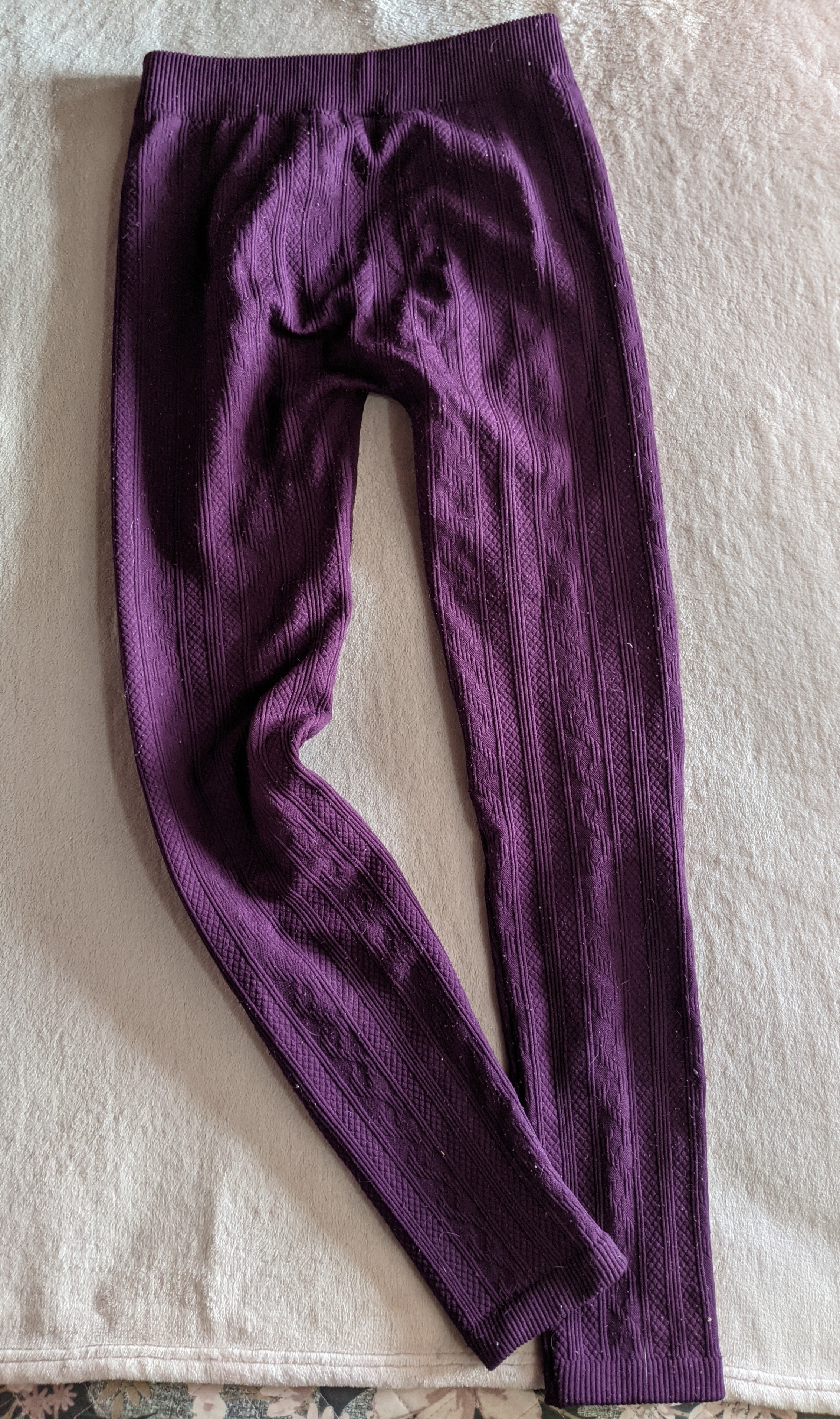 Lily Morgan purple warm leggings - photo 2