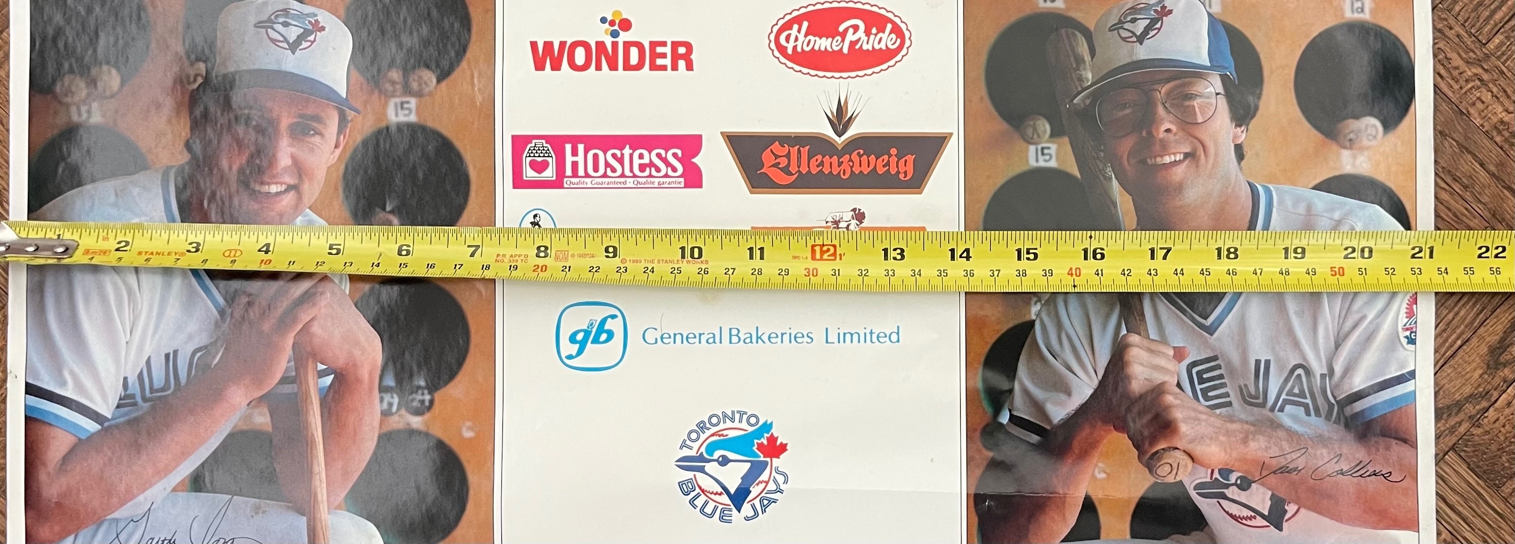 Vintage 1984 Blue Jays Poster (Dave Collins 60-Steal Year) - photo 4