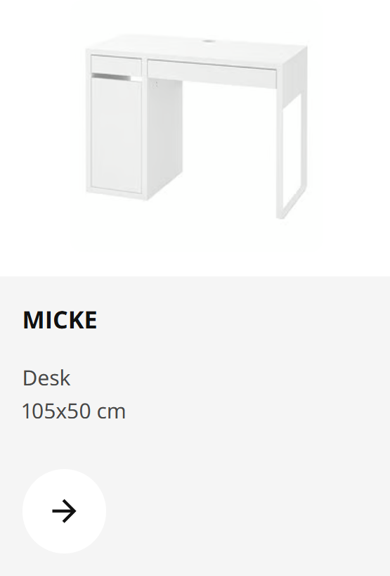IKEA MICKE desk - photo 2