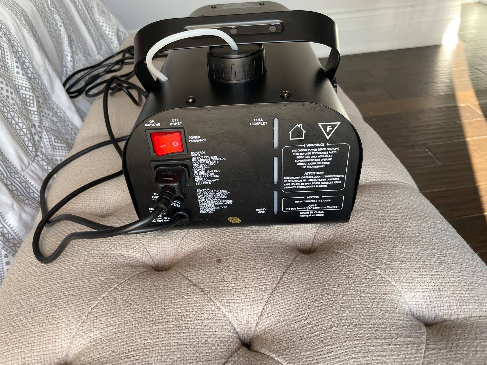 1000W Fog Machine (Model FM1000-B) – $75 - photo 4