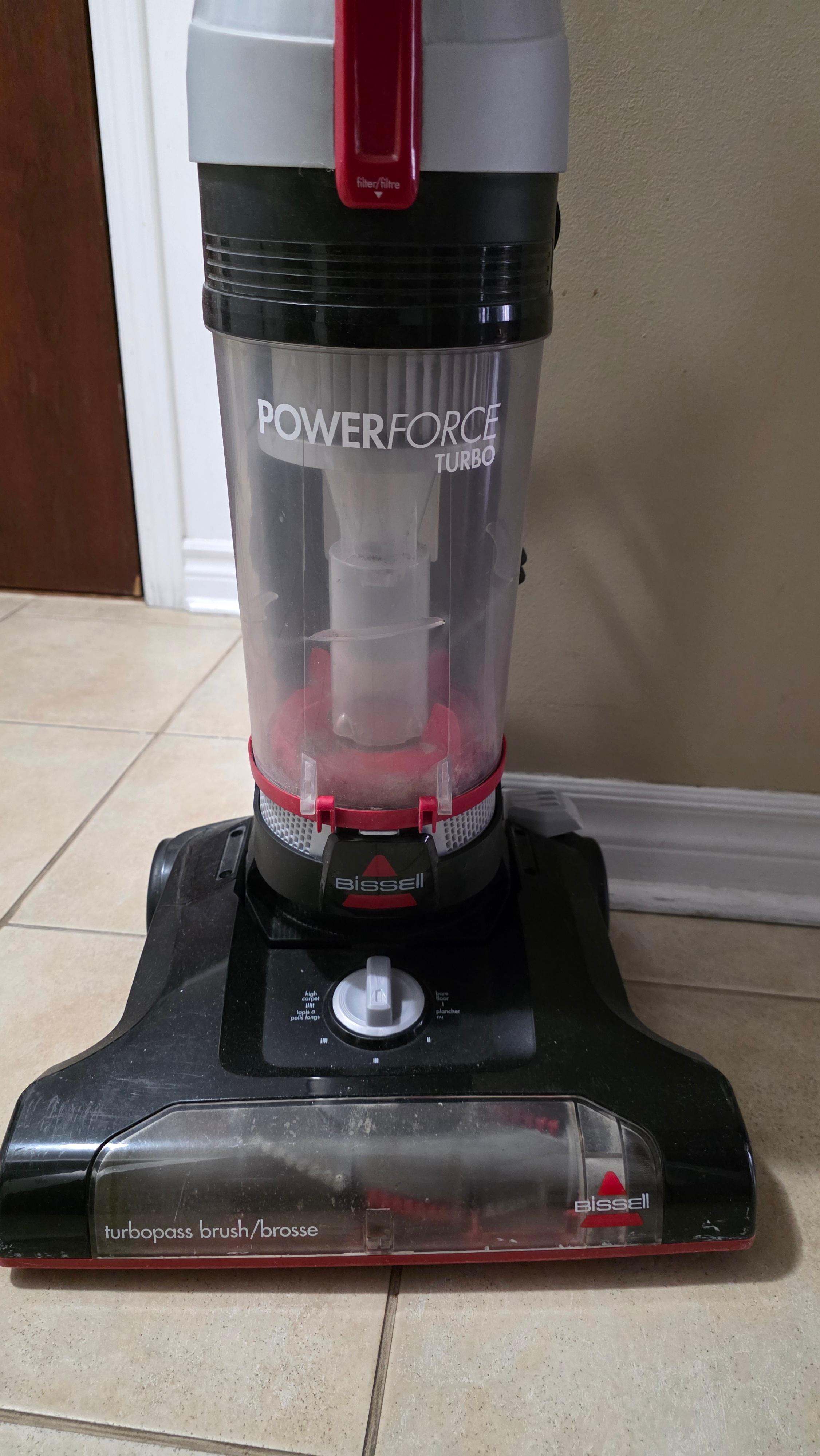 BISSELL® PowerForce® Turbo Pet Bagless Upright Vacuum - photo 2