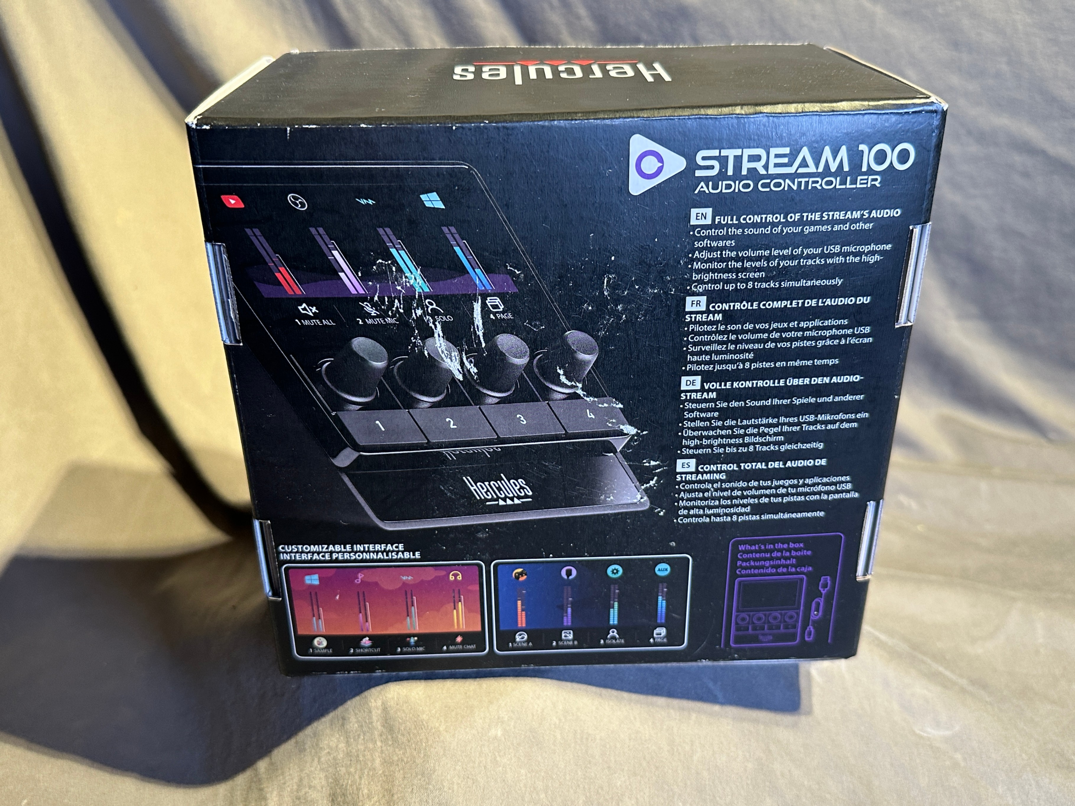 Hercules Stream 100 Audio Controller - photo 4