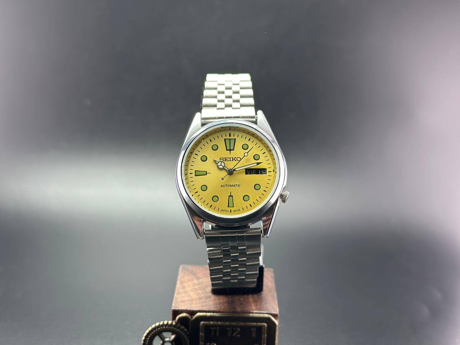 Vintage Seiko 5 Automatic 6309A Men's  Watch D&D- Japan Made - photo 2