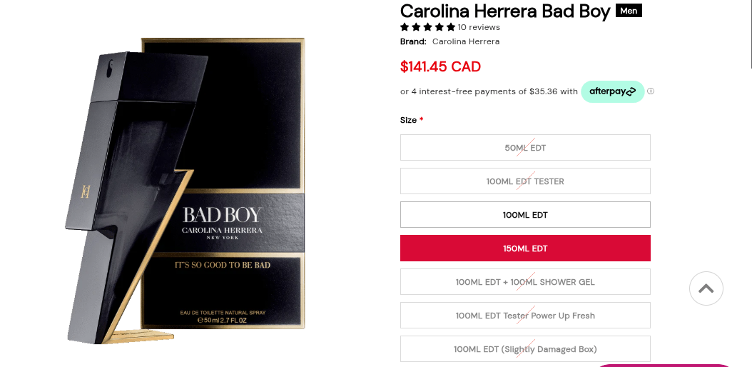 Carolina Herrera Bad Boy Eau de Parfum for Men - photo 4