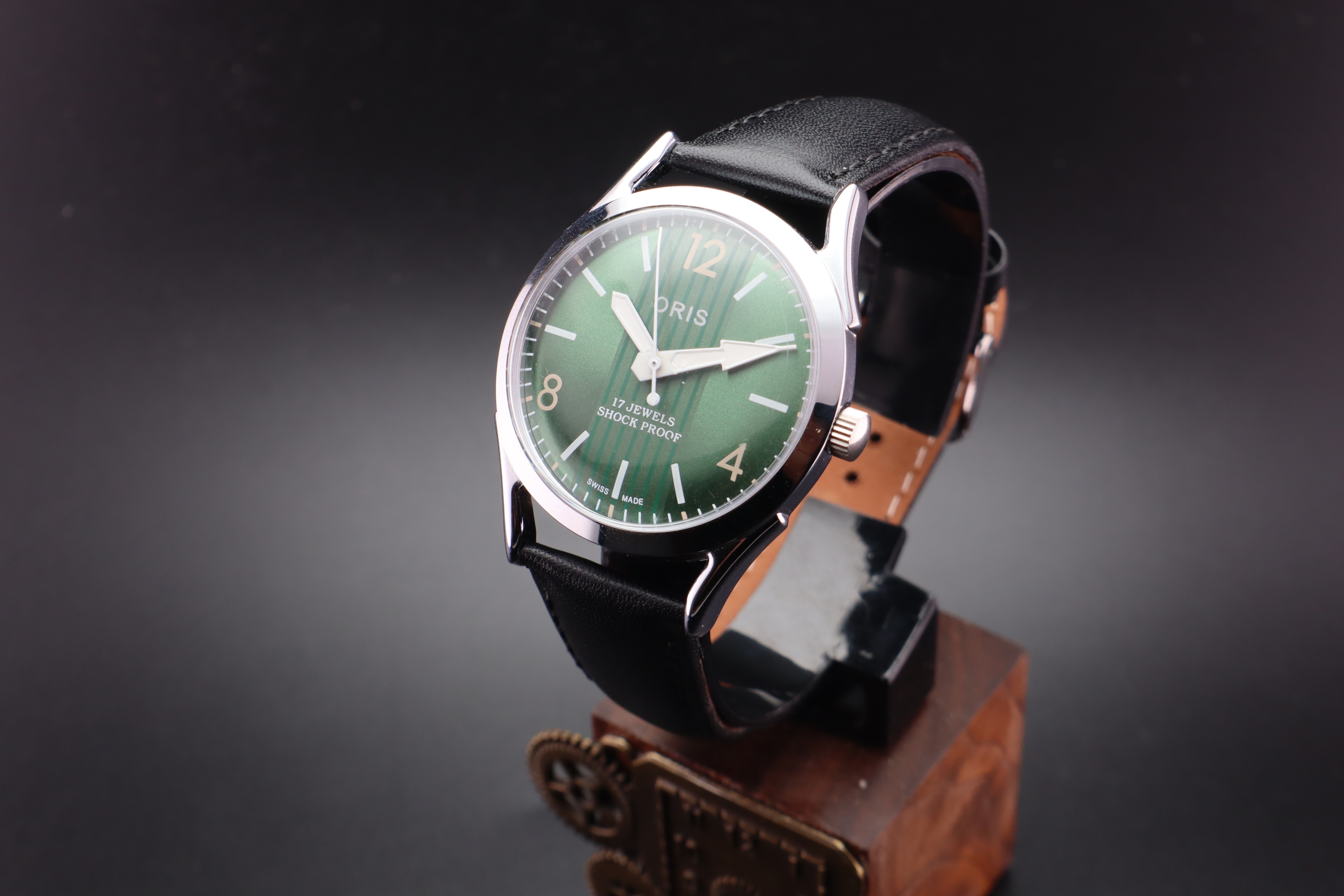 Vintage Oris Swiss ST-96 Hand Wind Mechanical Men's Watch - photo 3