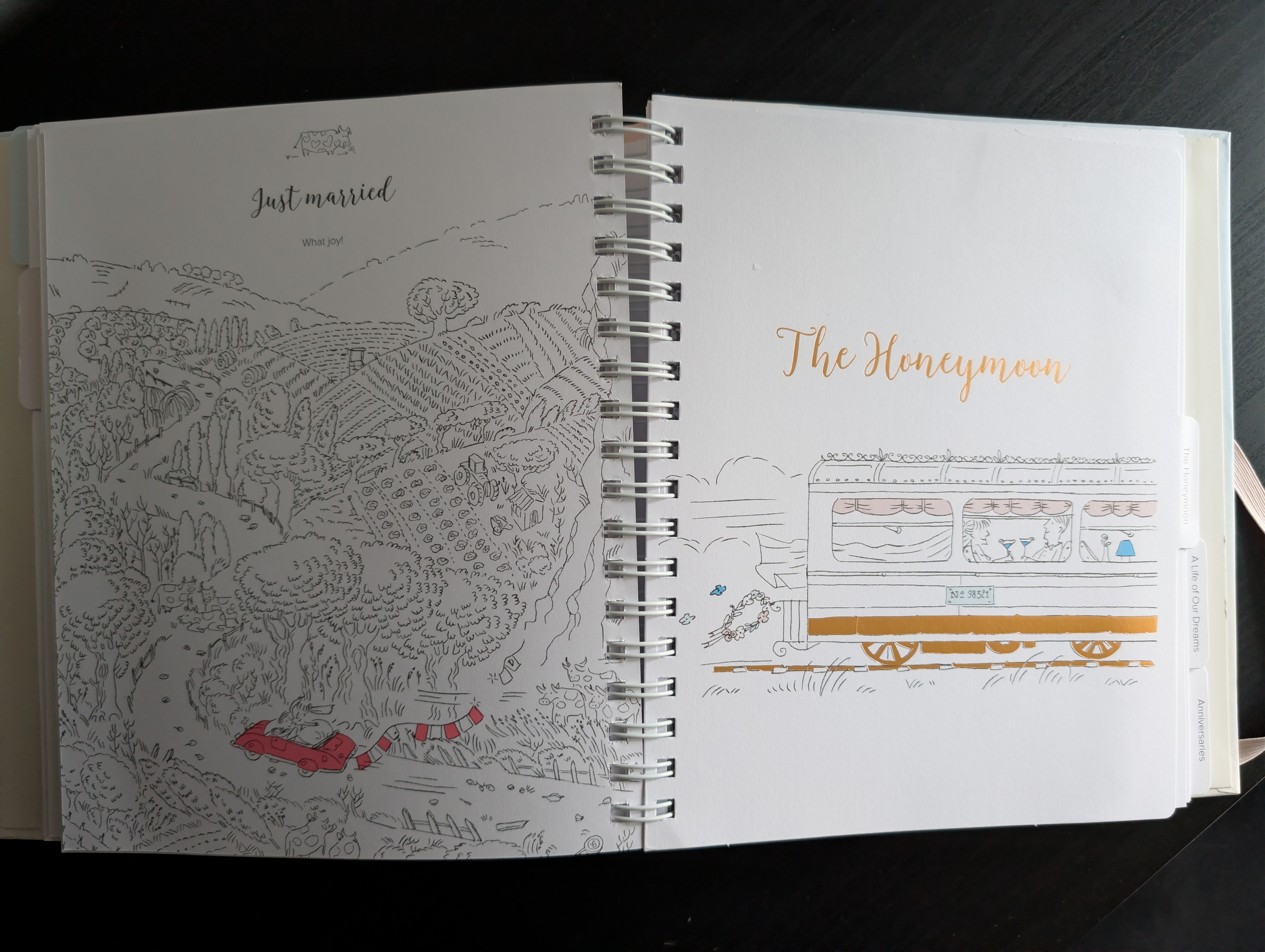 Le Petit Wedding Book (Scrapbook / Keepsake, New) - photo 5