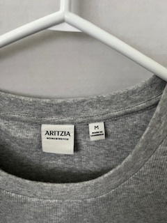 New Aritzia Grey T-Shirt, Medium, TNA HomeStretch - photo 2