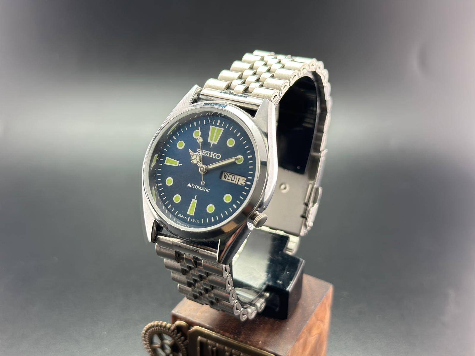 Vintage Seiko 5 Automatic 6309A Men's  Watch D&D- Japan Made - photo 3