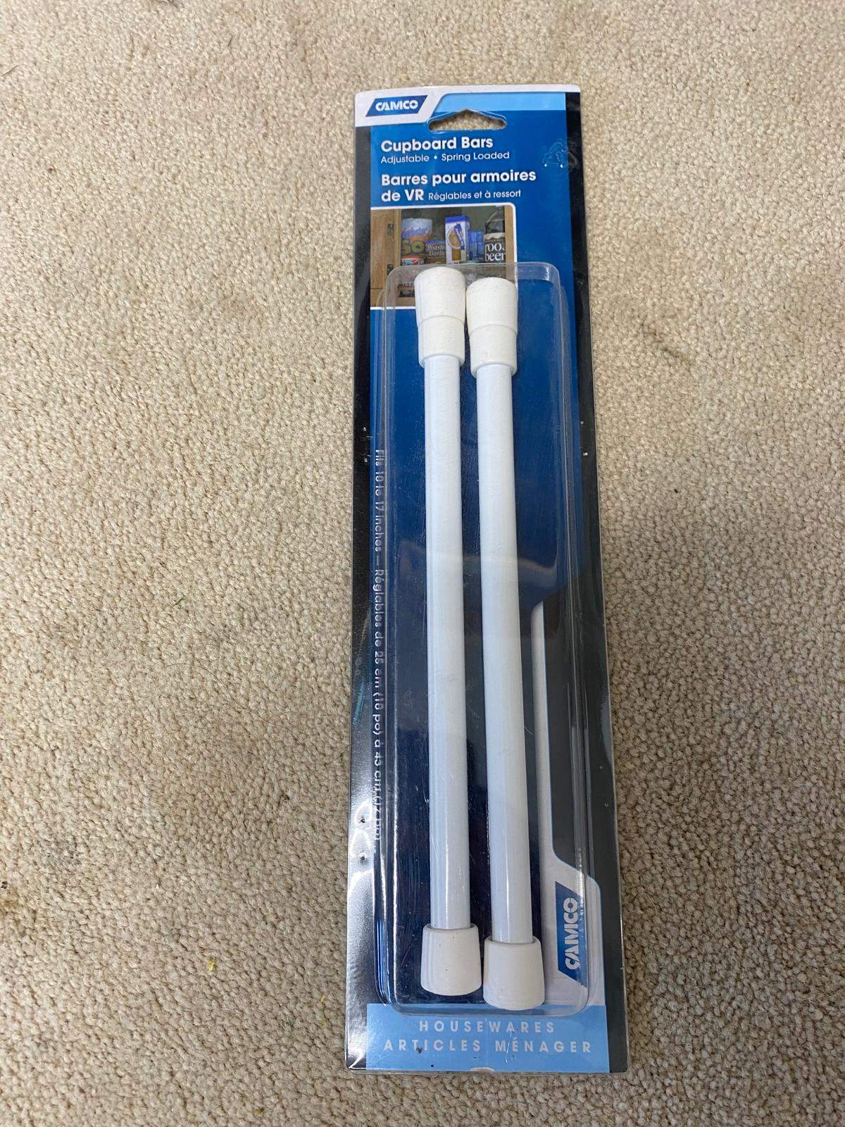 Cupboard Bars (Adjustable and spring Loaded)