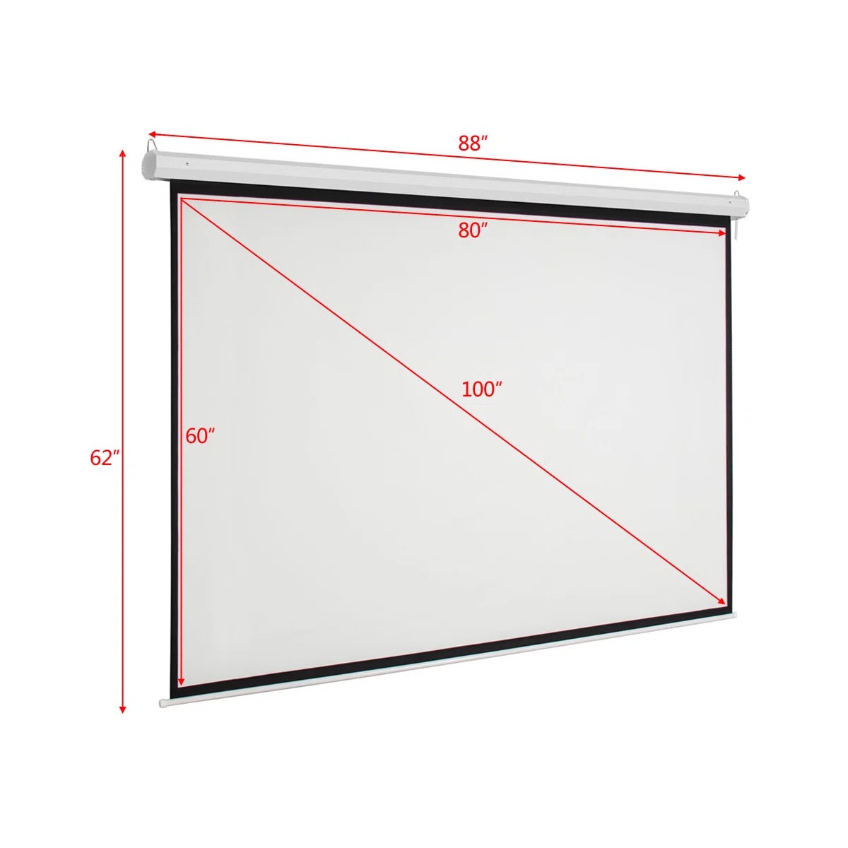 100" Electric Projector Screen - photo 2