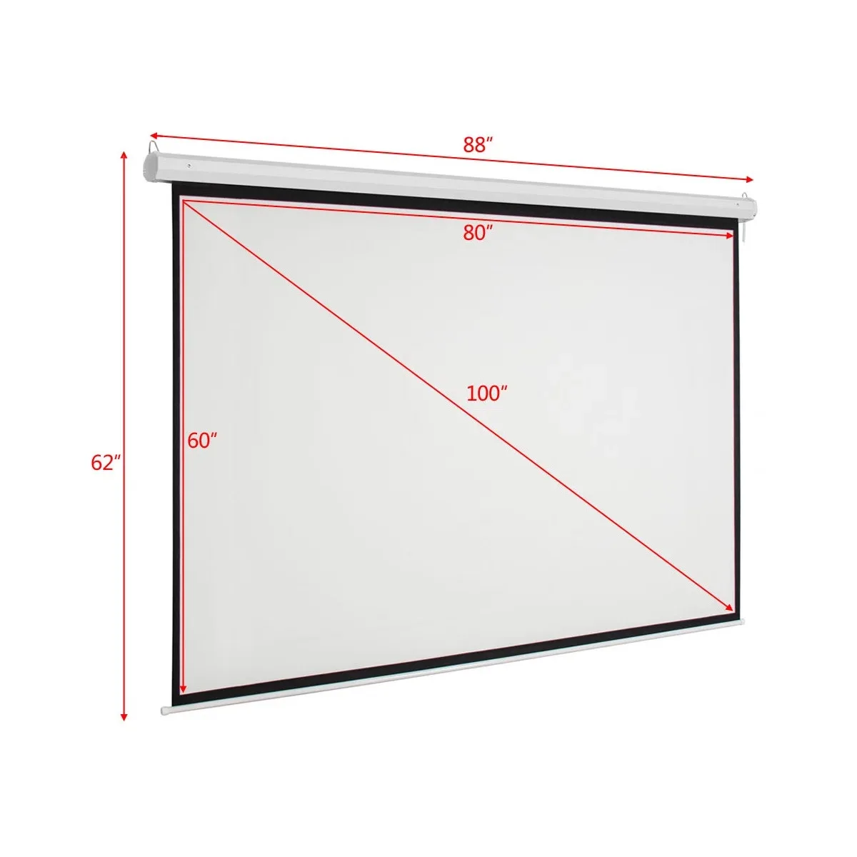 100" Electric Projector Screen - photo 2