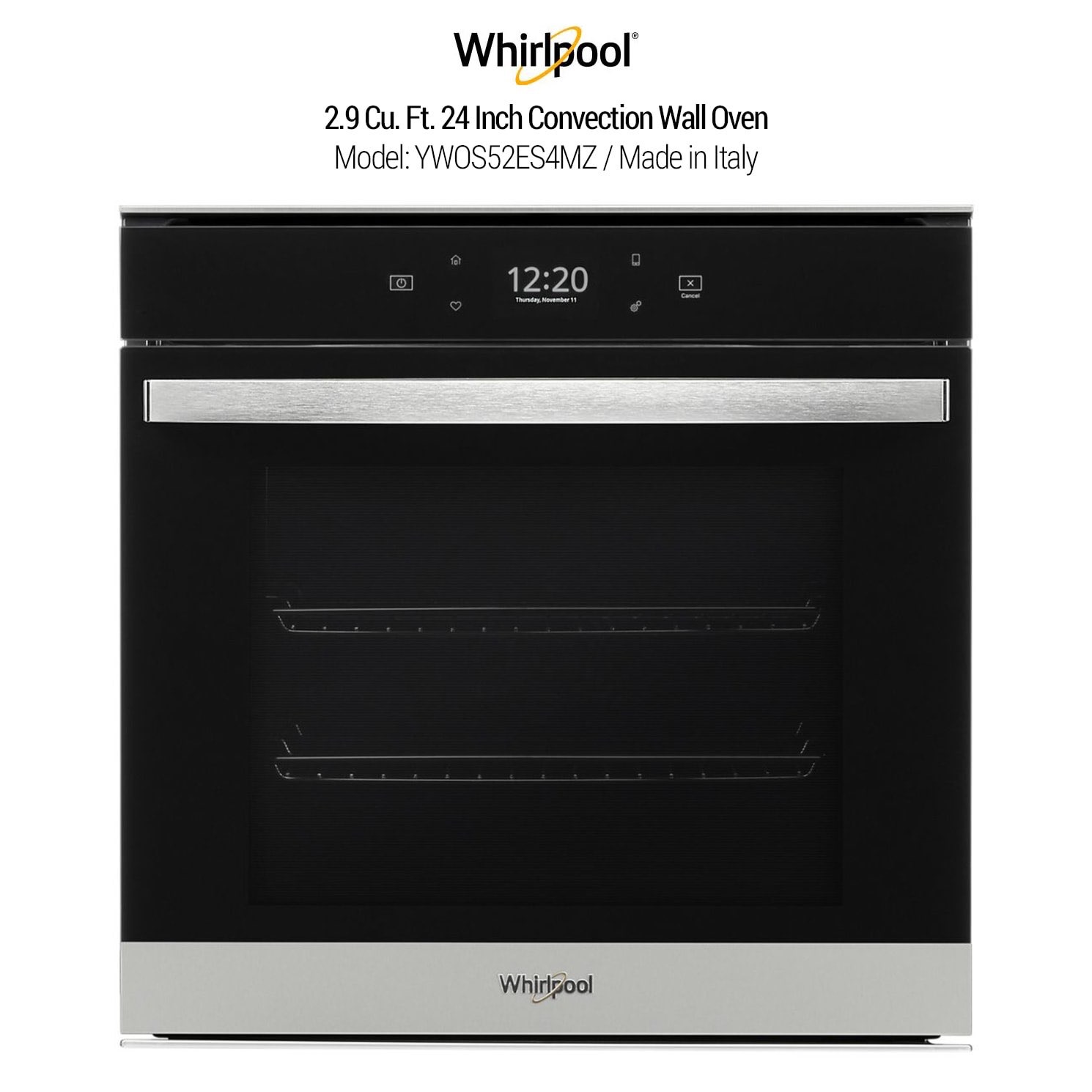 Whirlpool 24" Build-in Stainless Steel Electric Wall Oven - photo 3