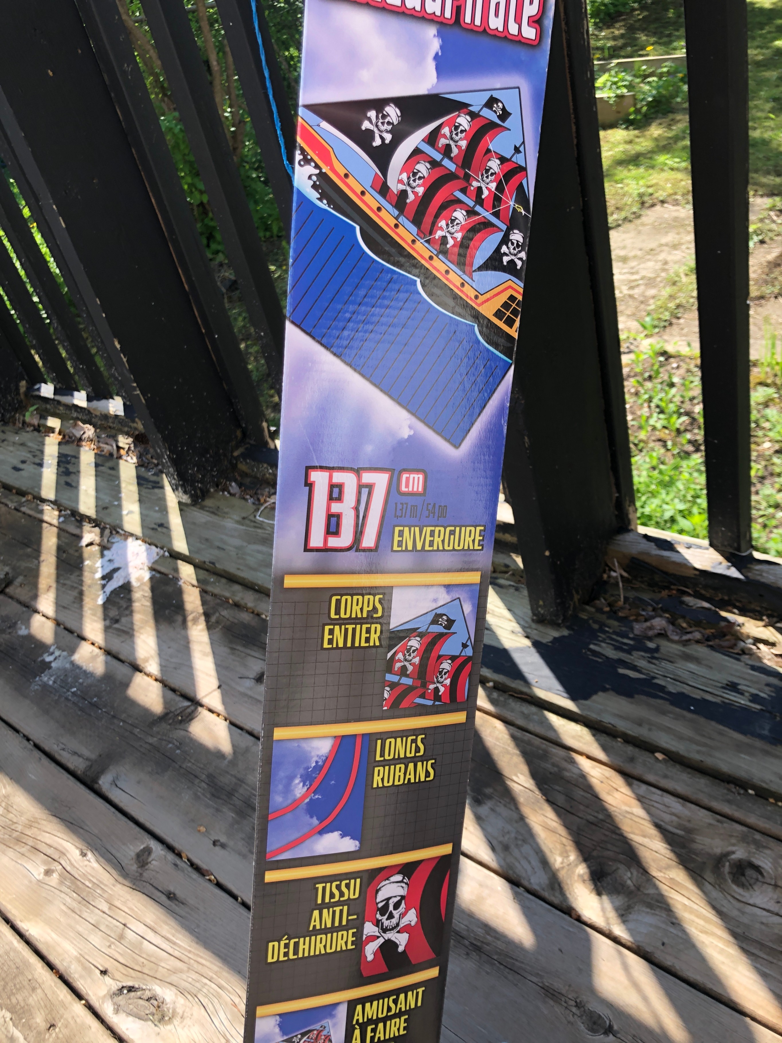 NEW Pirate Ship Delta Kite 54”