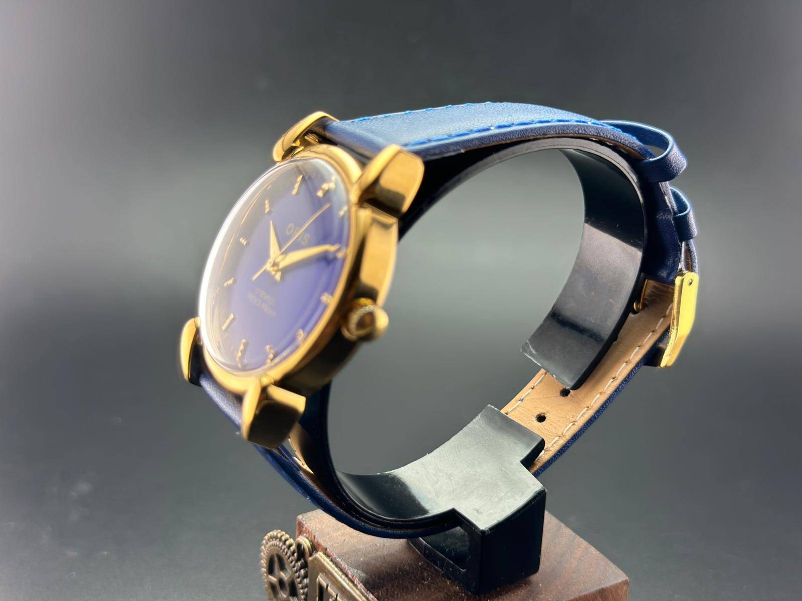 Vintage Oris Swiss ST-96 Hand Wind Mechanical Men's Watch - photo 3