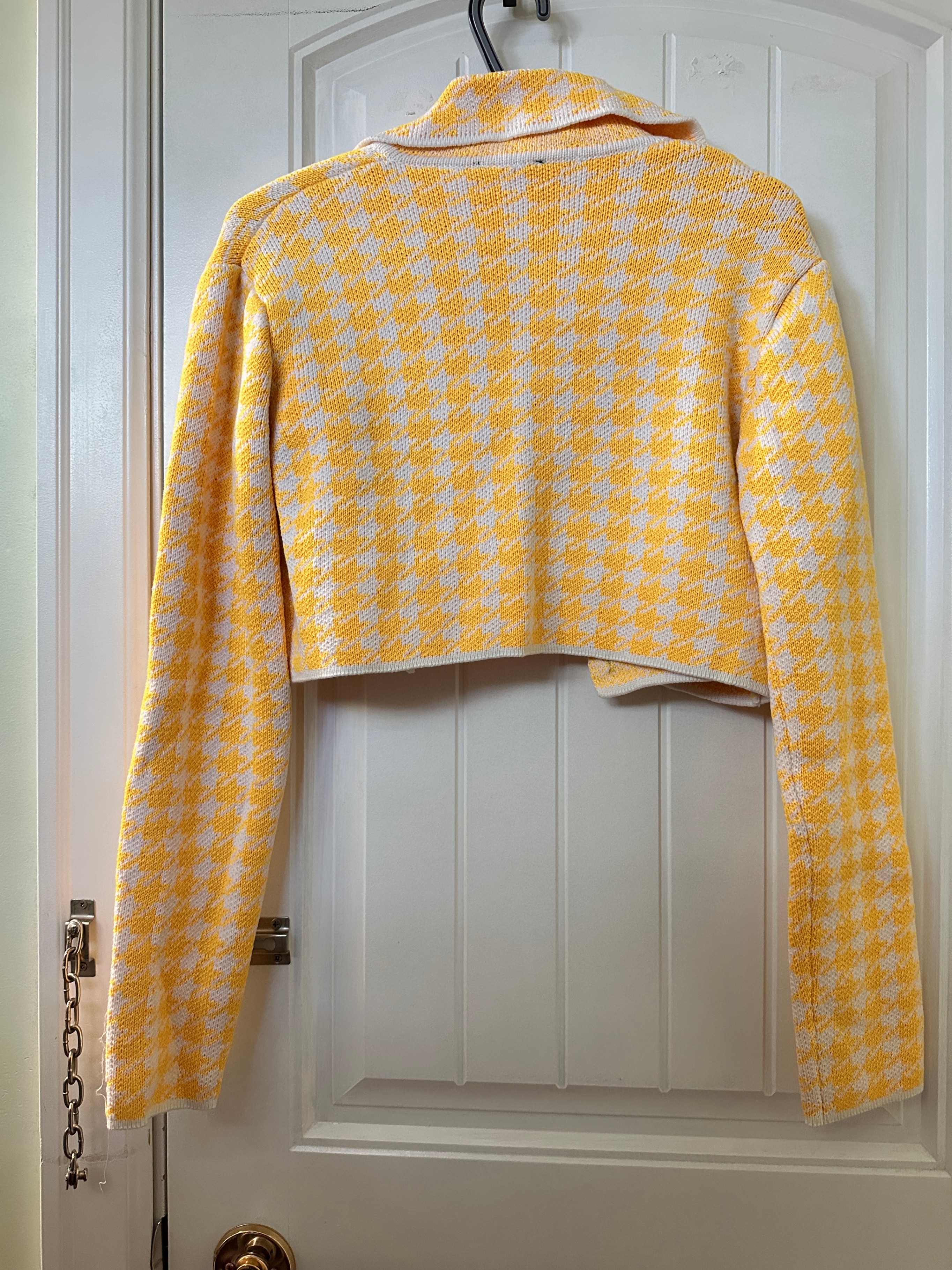 [new] Love Ara - Brand New Plaid knitted blazer top - photo 2