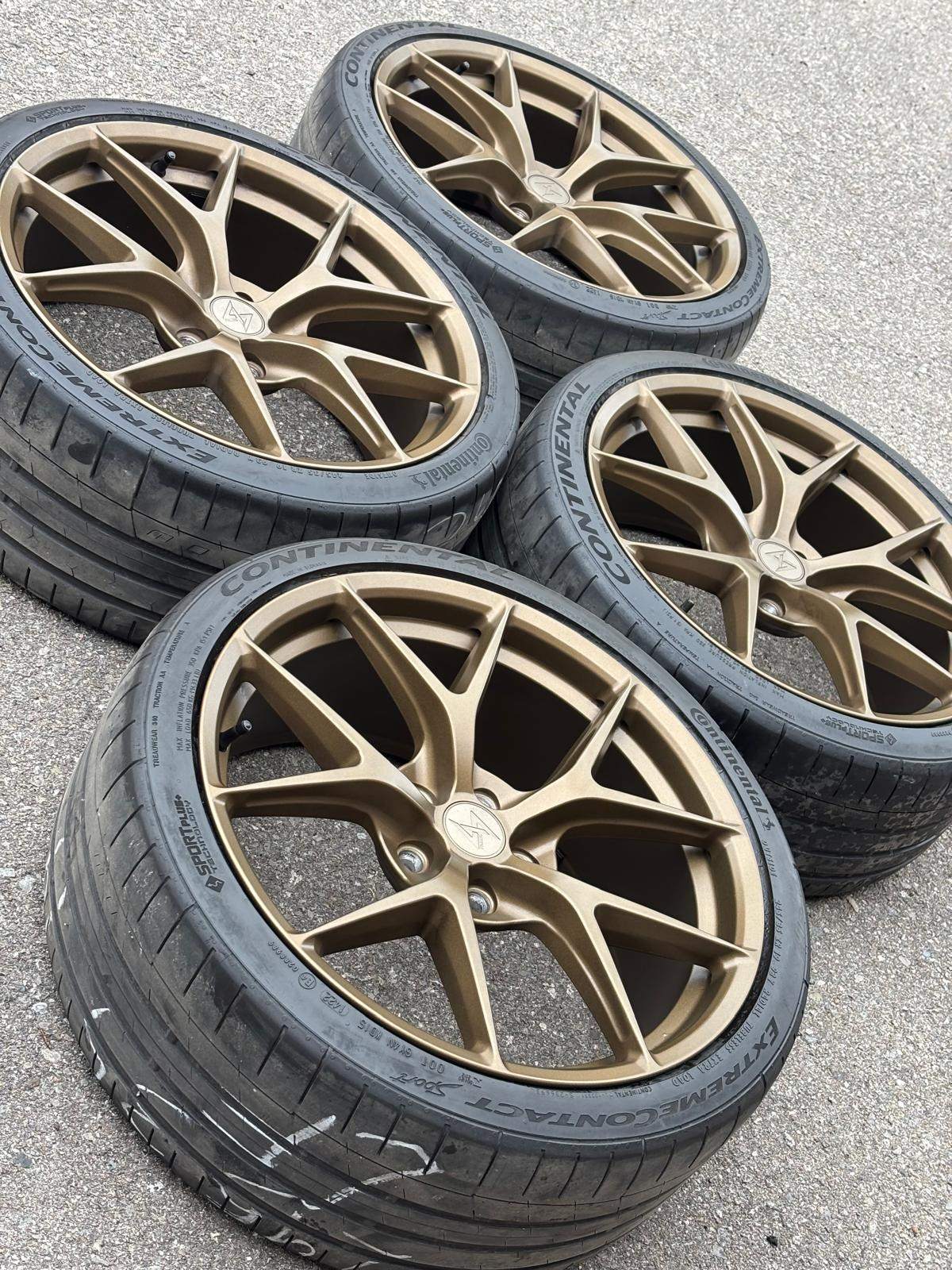 19"Sentali(5x112)+245/35/R19 Conti-A5/A4/TT/Passat/Jetta/C Class - photo 5