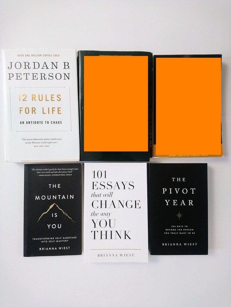 Jordan Peterson, Brianna Wiest, & David Goggins books!